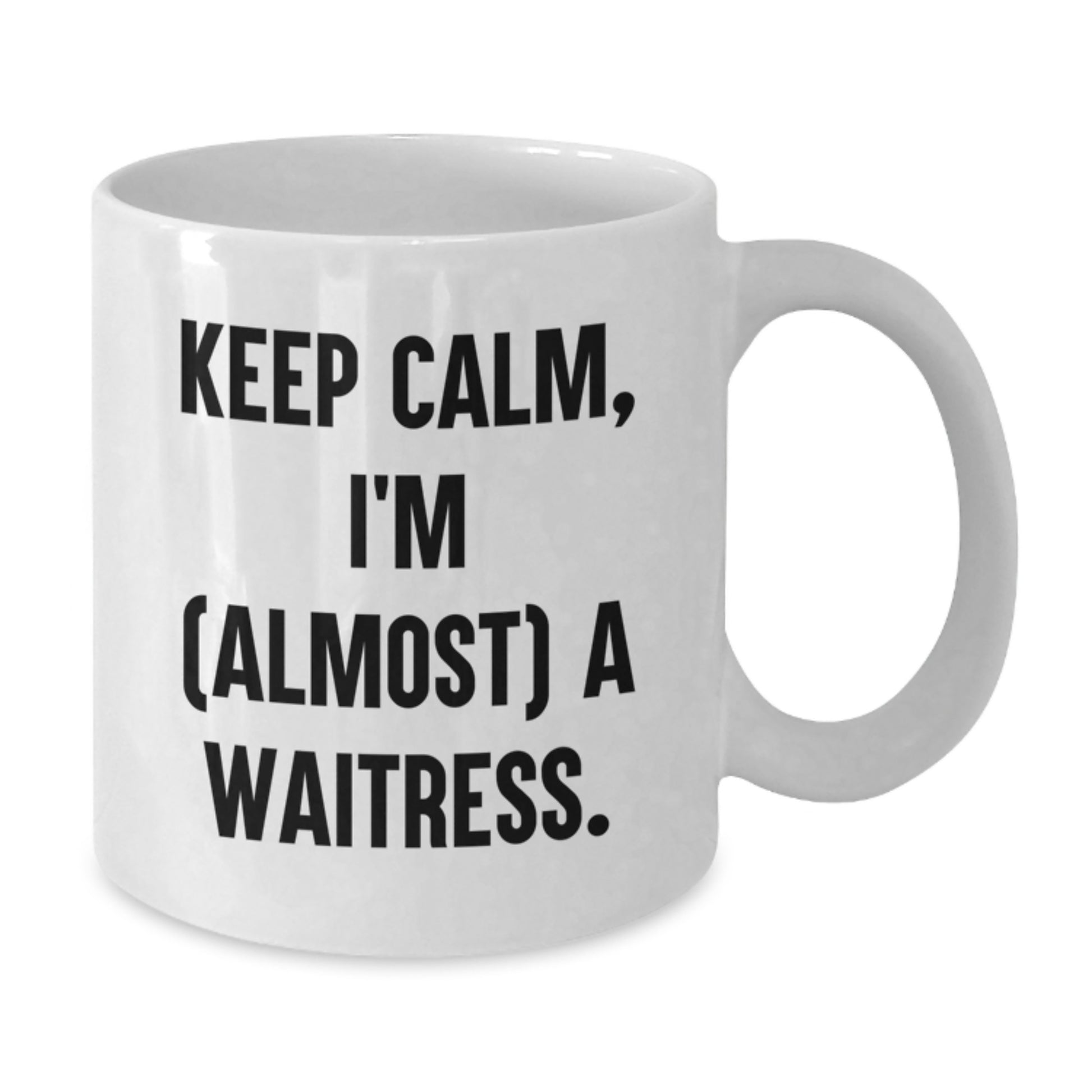 Cute Waitress Inspired White Coffee Mug Gifts from Friends for Christmas - Additional