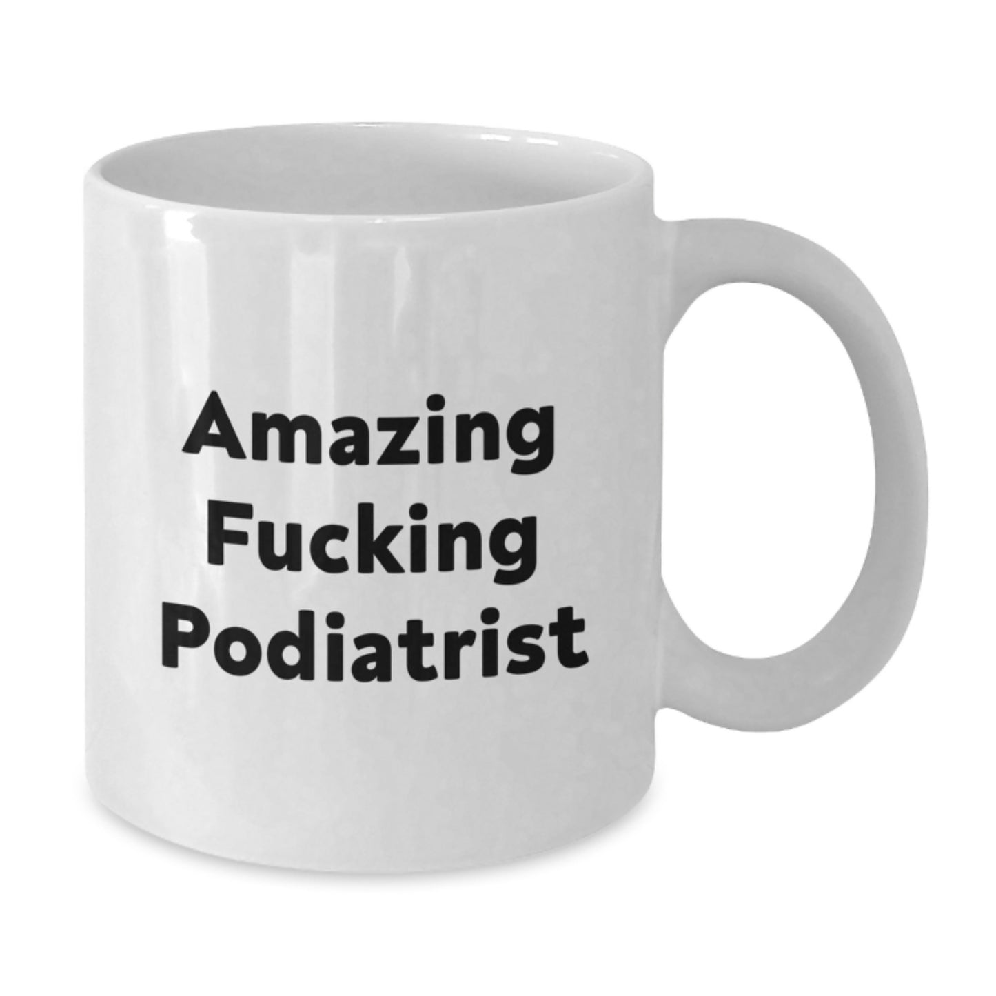Unique Podiatrist Gifts from Friends for Podiatrist, Funny White Coffee Mug for Podiatrist Christmas Unique Gifts - Additional
