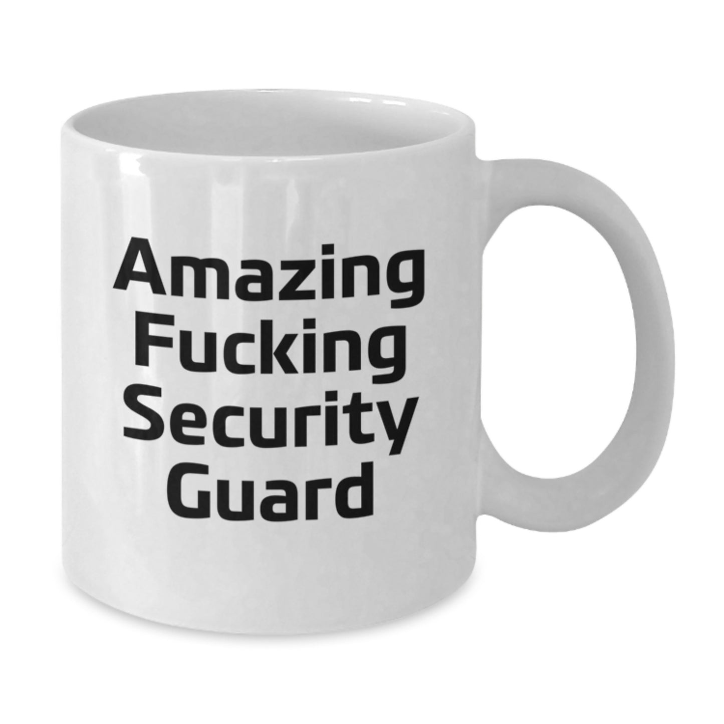 Funny Security Guard White Coffee Mug Gifts from Men to Women, Friends, or Family, Christmas Unique Presents - Additional
