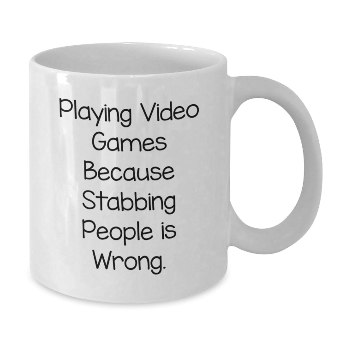 Funny Playing Video Games Gifts for Men - White Coffee Mug from Friends - Christmas Unique Ideas - Additional