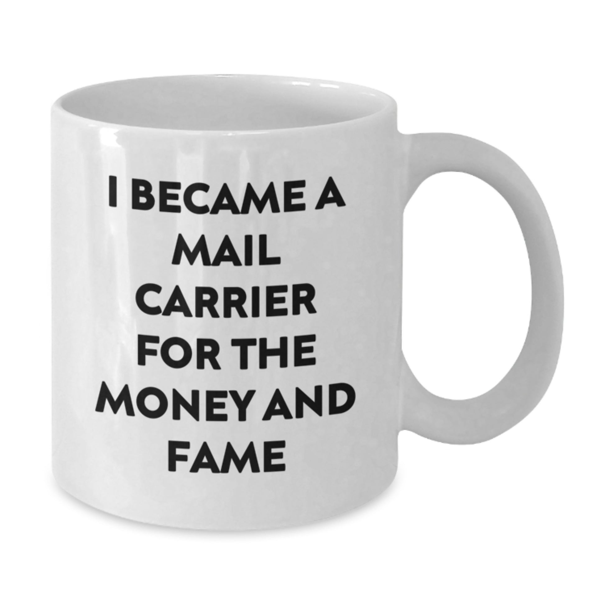 Funny Mail Carrier White Coffee Mug, Gifts from Friends to Mail Carrier at Christmas, Unique Christmas Unique Gifts for Mail Carrier - Additional