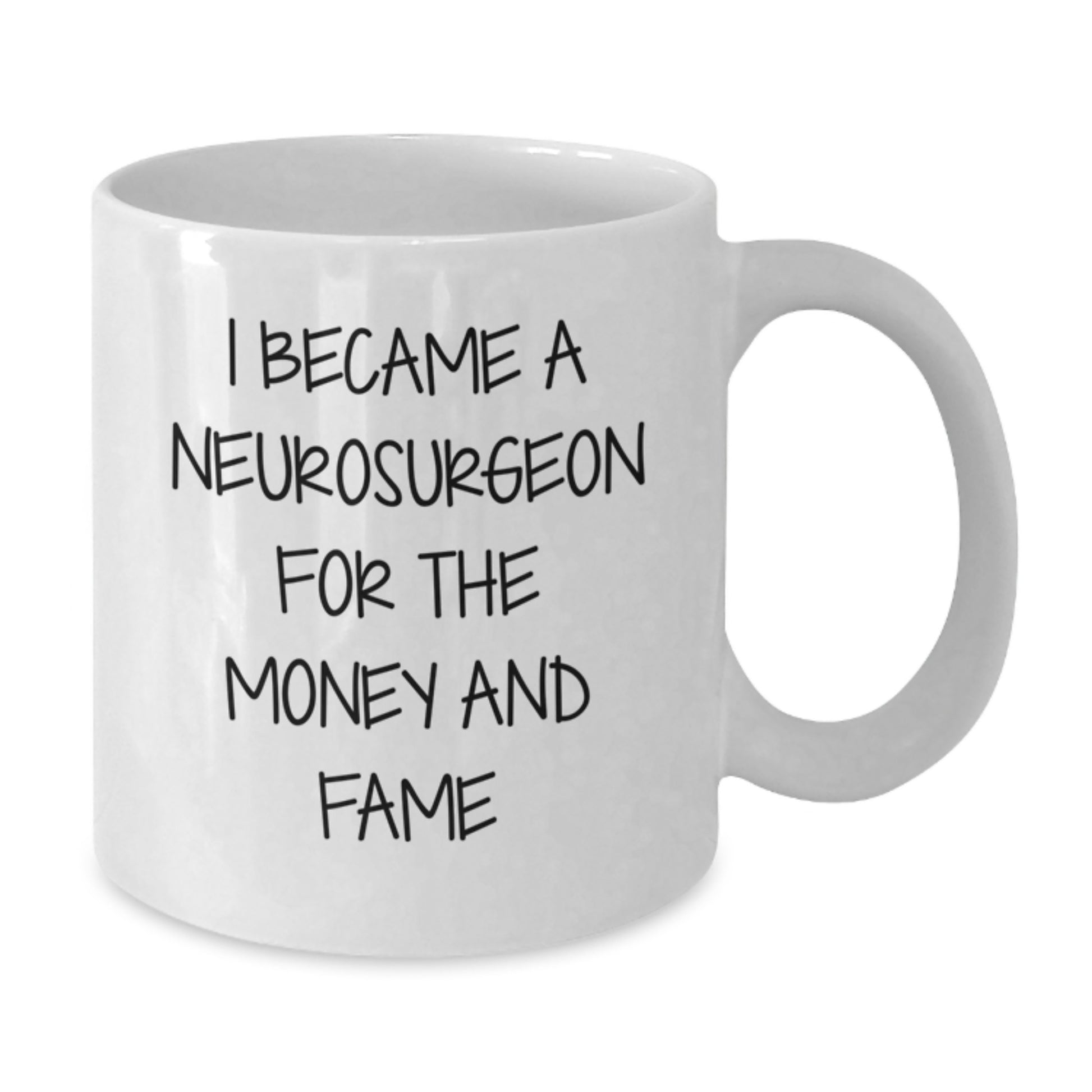 Funny Neurosurgeon White Coffee Mugs Gifts from Family to Neurosurgeon Men on Christmas Unique Gifts - Additional