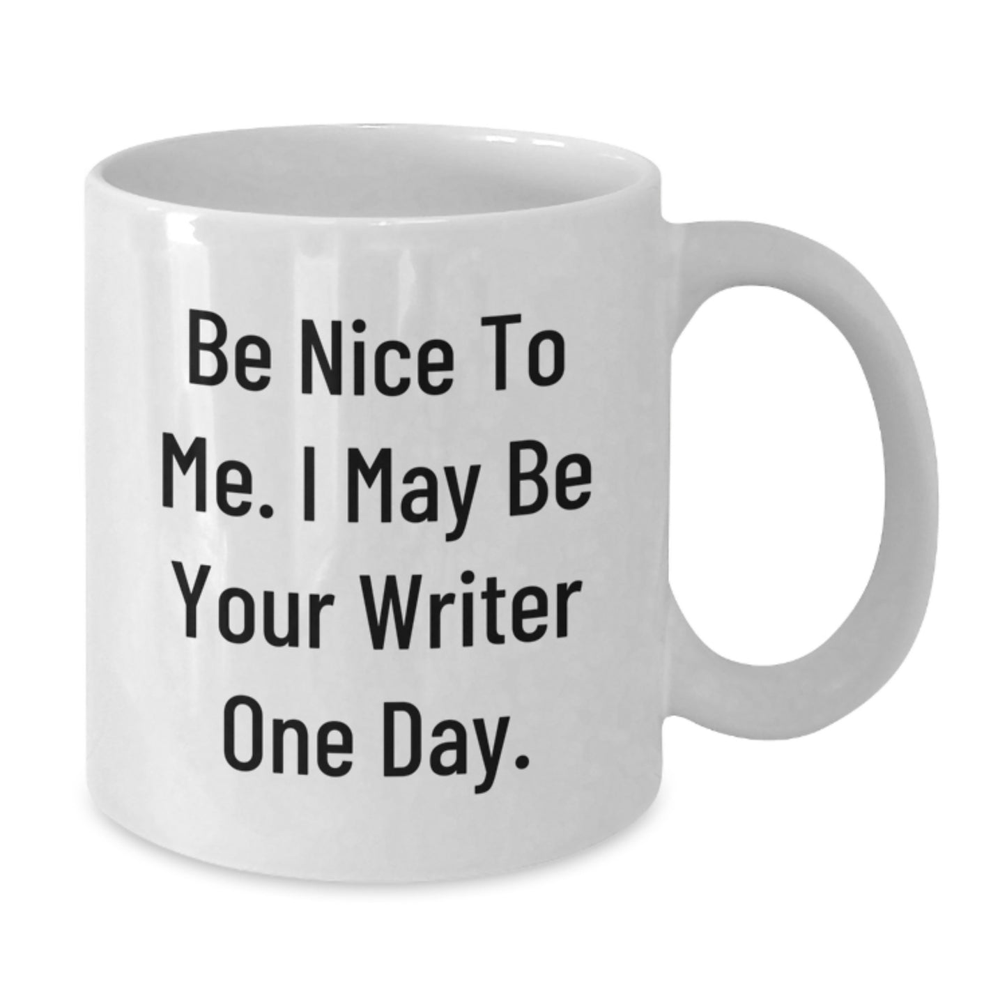 Funny Writer Quotes Gifts for Writers from Friends White Coffee Mug, Unique Christmas Unique Gifts for Men Women Coworkers Family - Additional