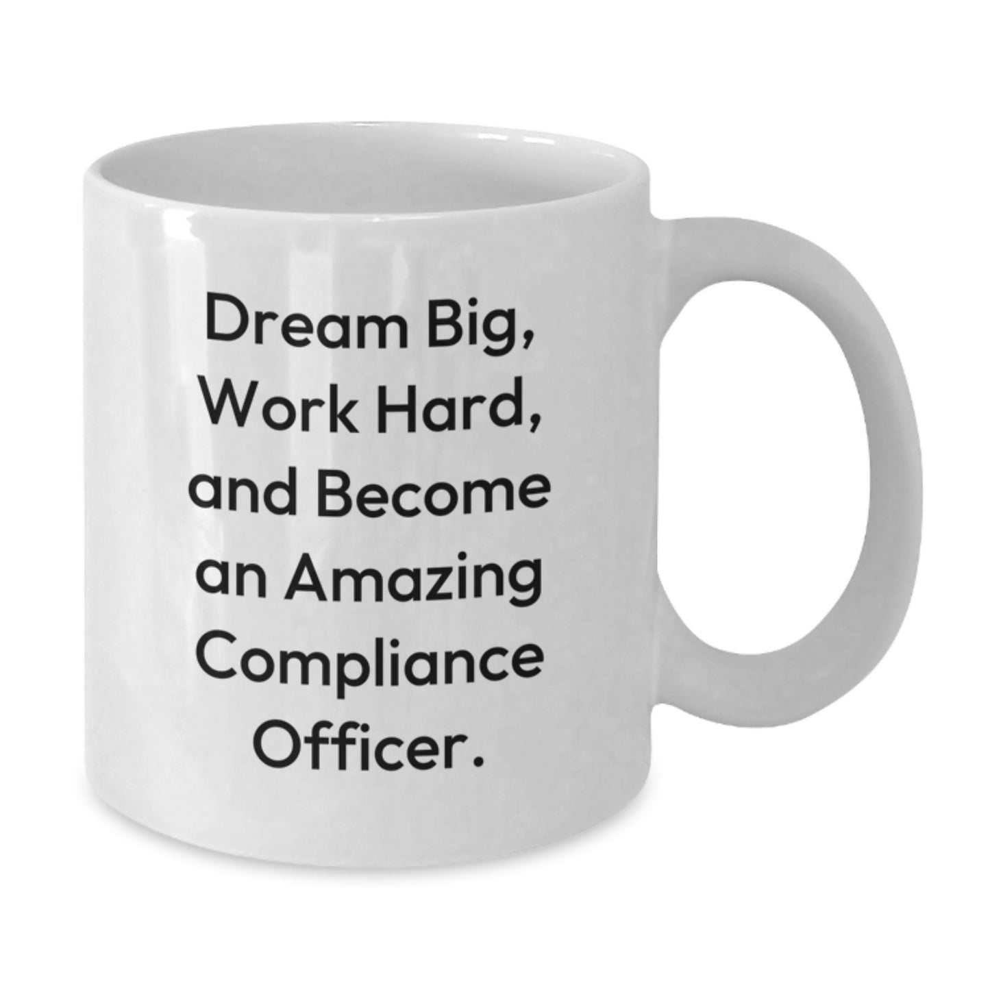 Compliance Officer Gifts, Funny Quote White Coffee Mugs, Birthday Unique Gifts from Friends, Amazing Compliance Officer Coffee Mug - Additional