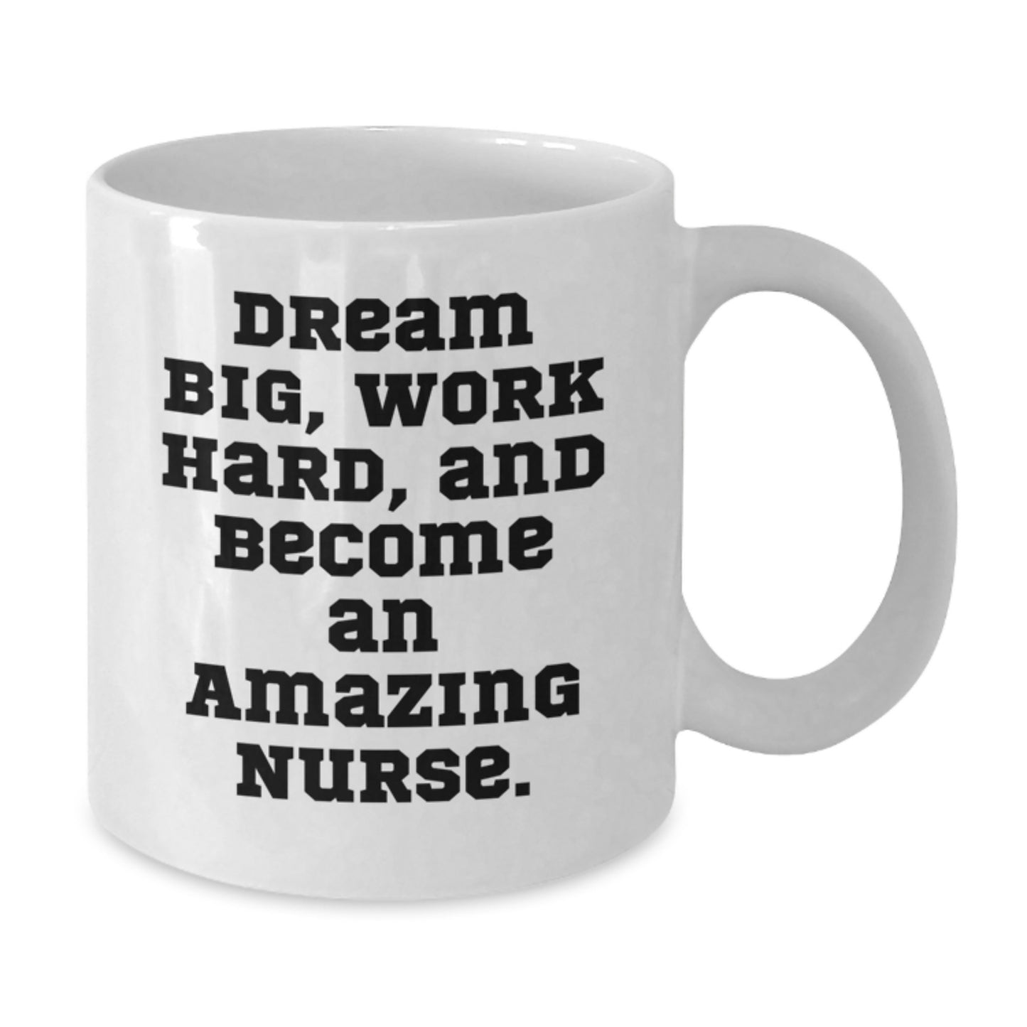 Funny Nurse Gifts from Friends, White Coffee Mugs for Nurses, Inspirational Quote - White Coffee Mug with 11oz or 15oz Capacity - Additional