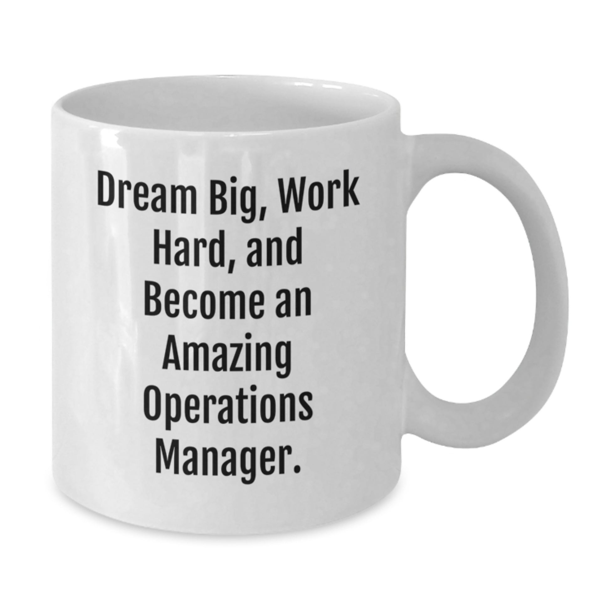 Funny Quote Gifts from Friends to Operations Manager with White Coffee Mug, Christmas Unique Gifts for Him, Her, Coworkers, Family - Additional