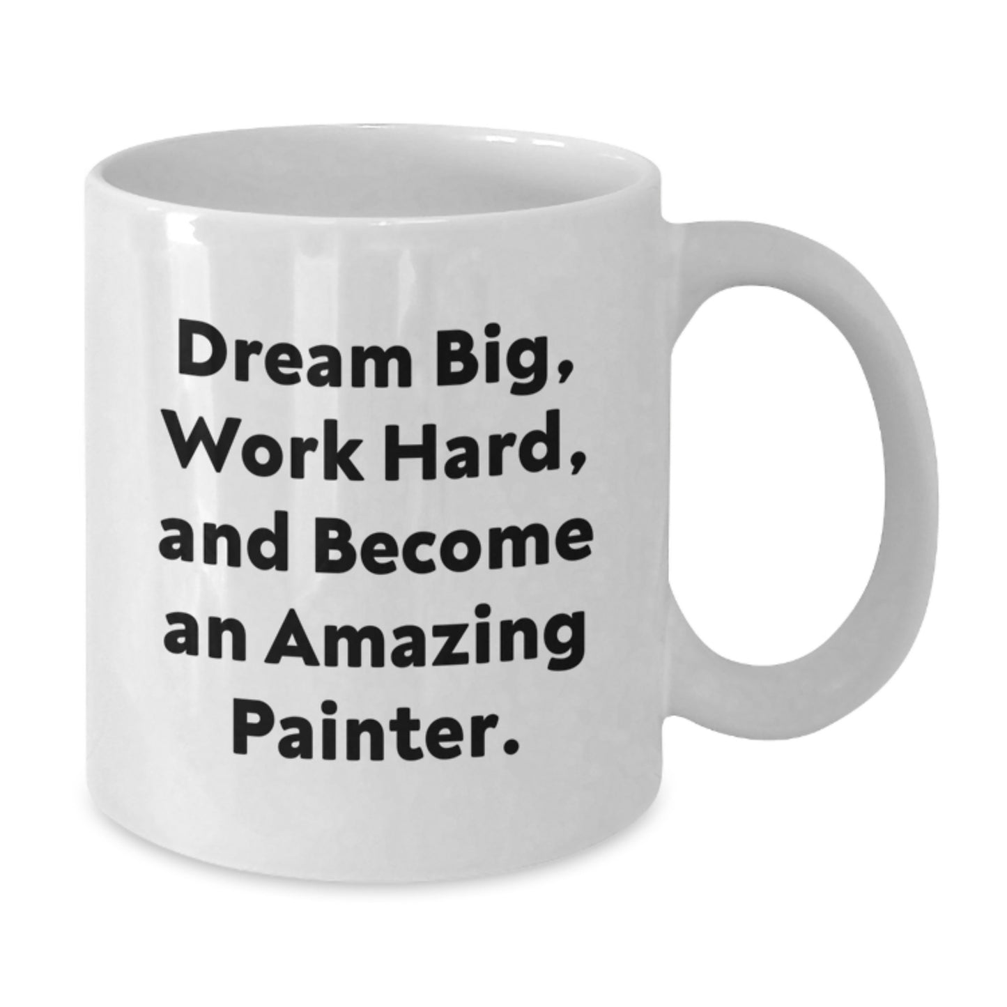 Funny Painter Inspirational Gifts from Men Gifts for Painter Friends White Coffee Mug Christmas - Additional