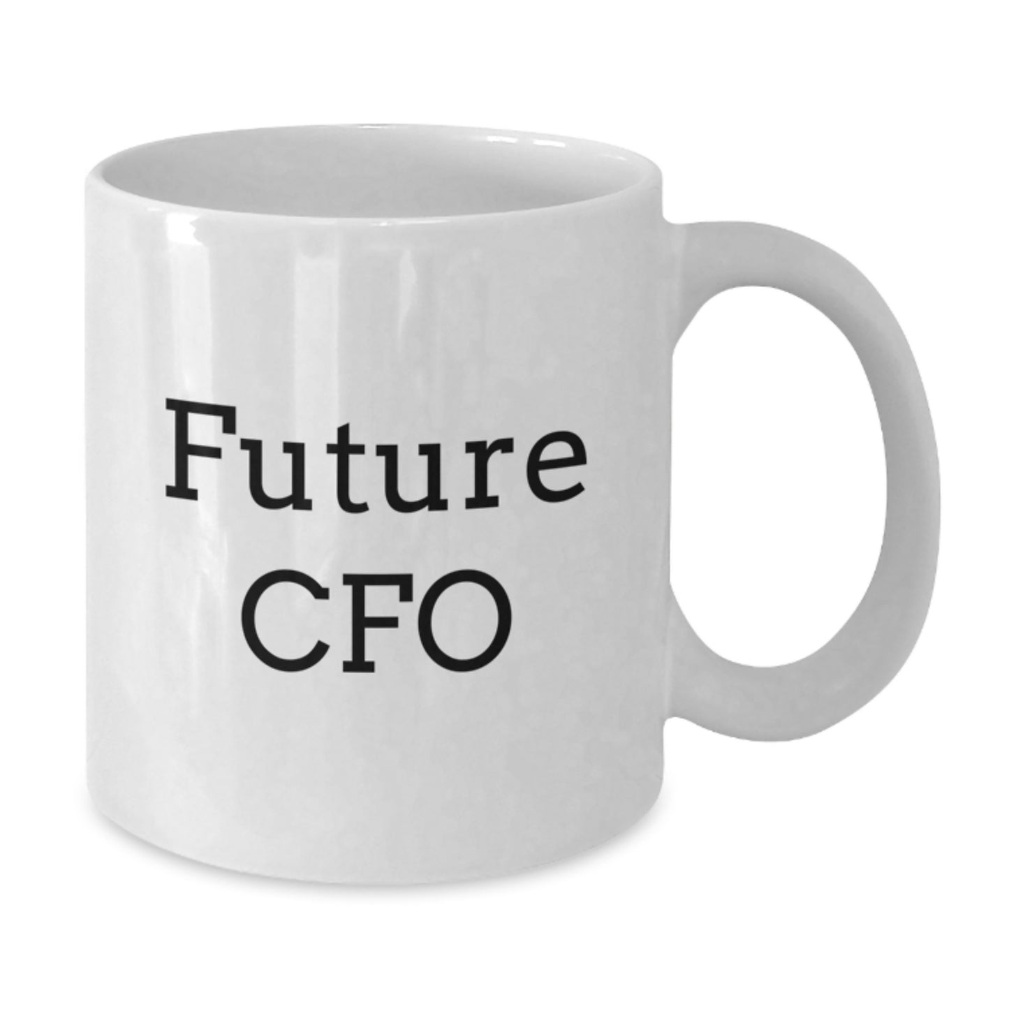 Funny CFO Gifts from Friends for Birthday Unique CFO White Coffee Mugs, Future CFO Humor, White Coffee Mug for CFO, Funny Quote 'You're Future CFO, You're Doing Great!' - Additional