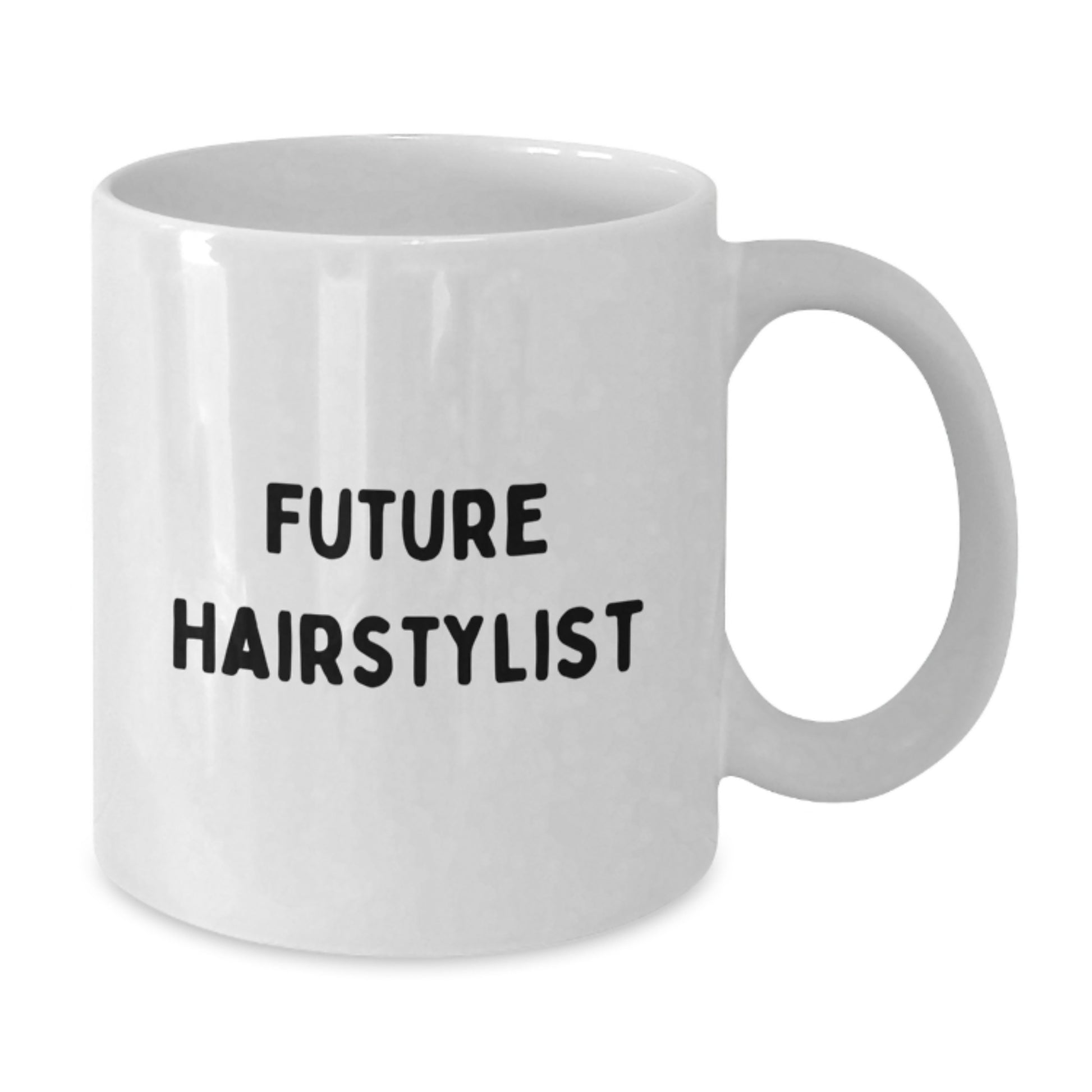 Funny Hairstylist Gifts from Friends for Future Hairstylist Birthday Unique White Coffee Mugs, Inspirational Quote 'You're a Cut Above the Rest', 11oz or 15oz Capacity, Microwave and Dishwasher Safe - Additional