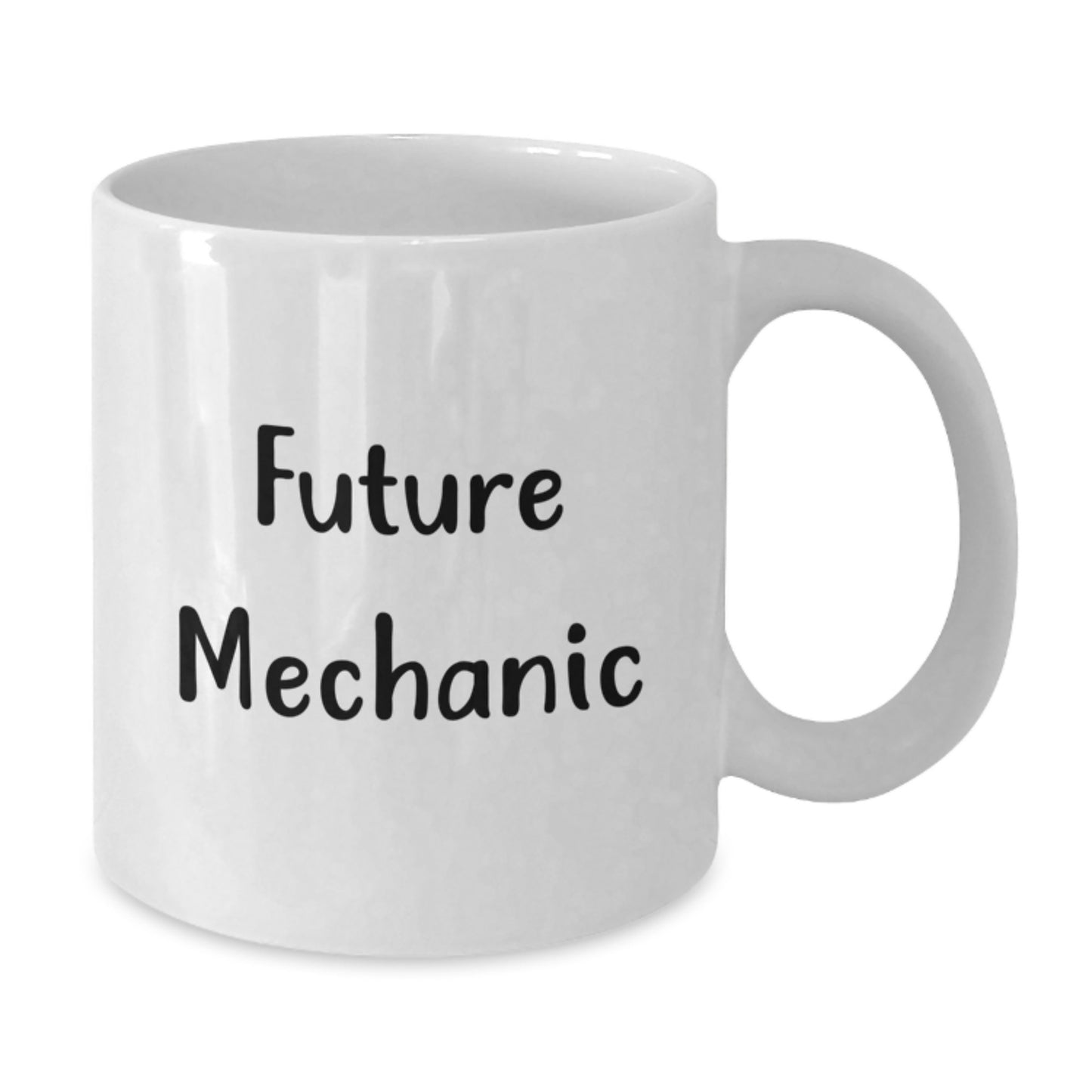 Funny Gifts from Friends for Future Mechanic Men Christmas Unique Mugs, White Ceramic Mechanic Coffee Mug - Additional