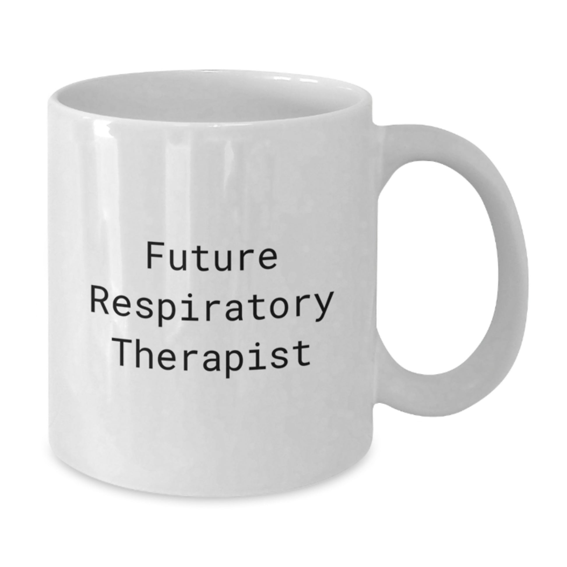 Funny Inspirational Gifts from Friends for Future Respiratory Therapist Birthday Unique Gifts, White Coffee Mug, 'You're a Breath of Fresh Air' - Additional