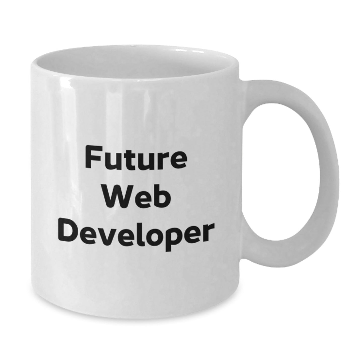 Funny Web Developer Gifts from Friends for Men, White Coffee Mug, Inspirational Quote for Future Web Developers, Unique Christmas Unique Gifts - Additional