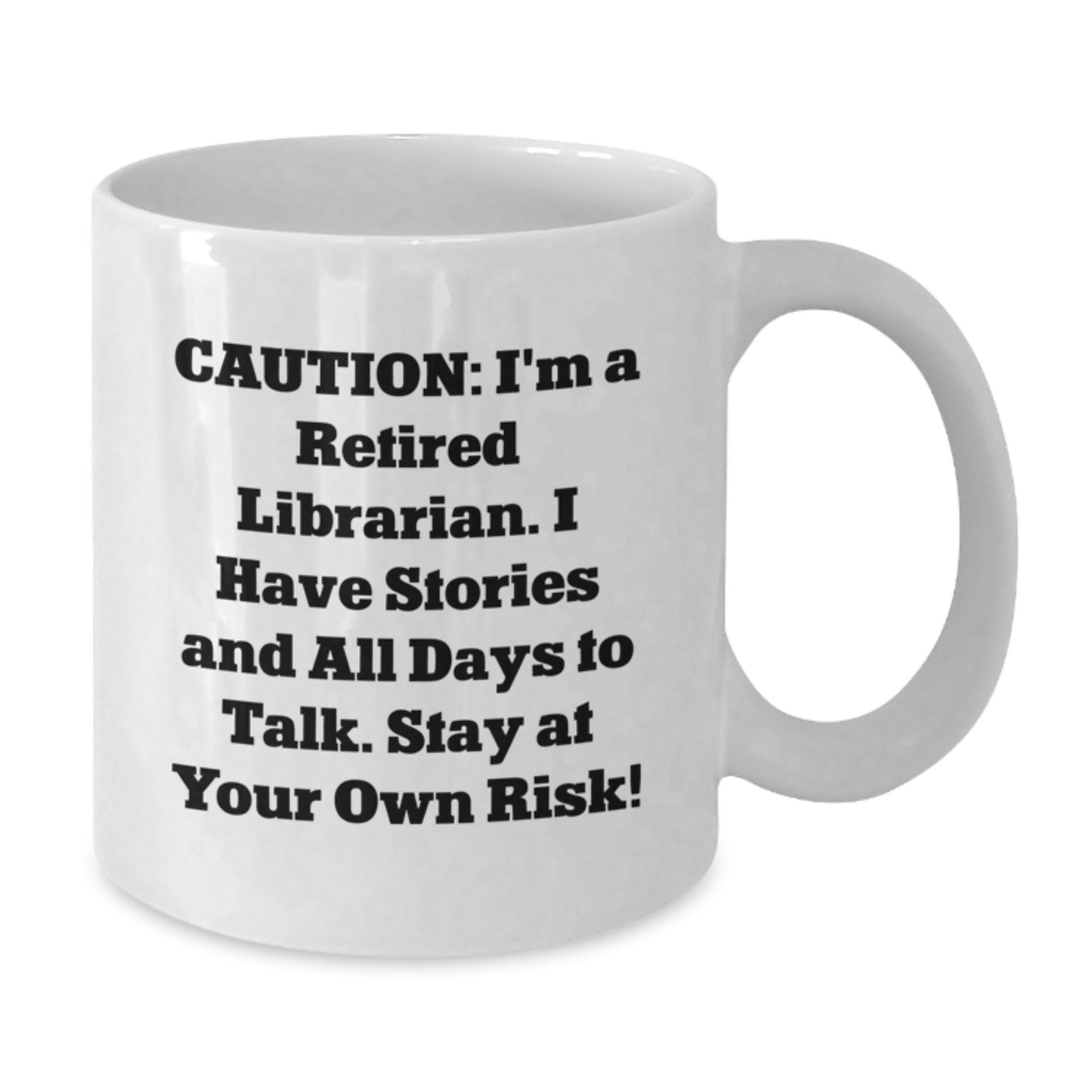 Funny Librarian White Coffee Mug Gifts from Family for Librarian at Christmas Unique - Additional