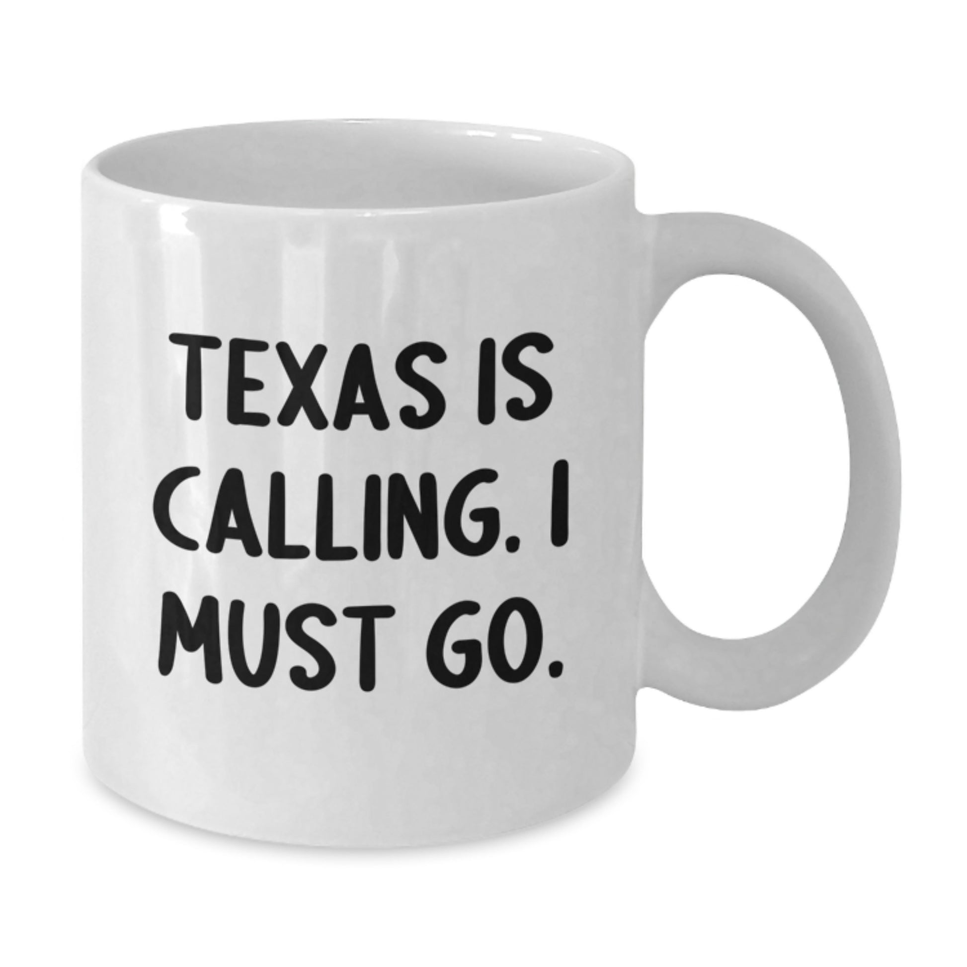 Texas Enthusiast's White Coffee Mug - Funny Quote Gifts from Friends for Men Women Coworkers - Inspirational Texas White Coffee Mug, Christmas Unique Gifts - Additional