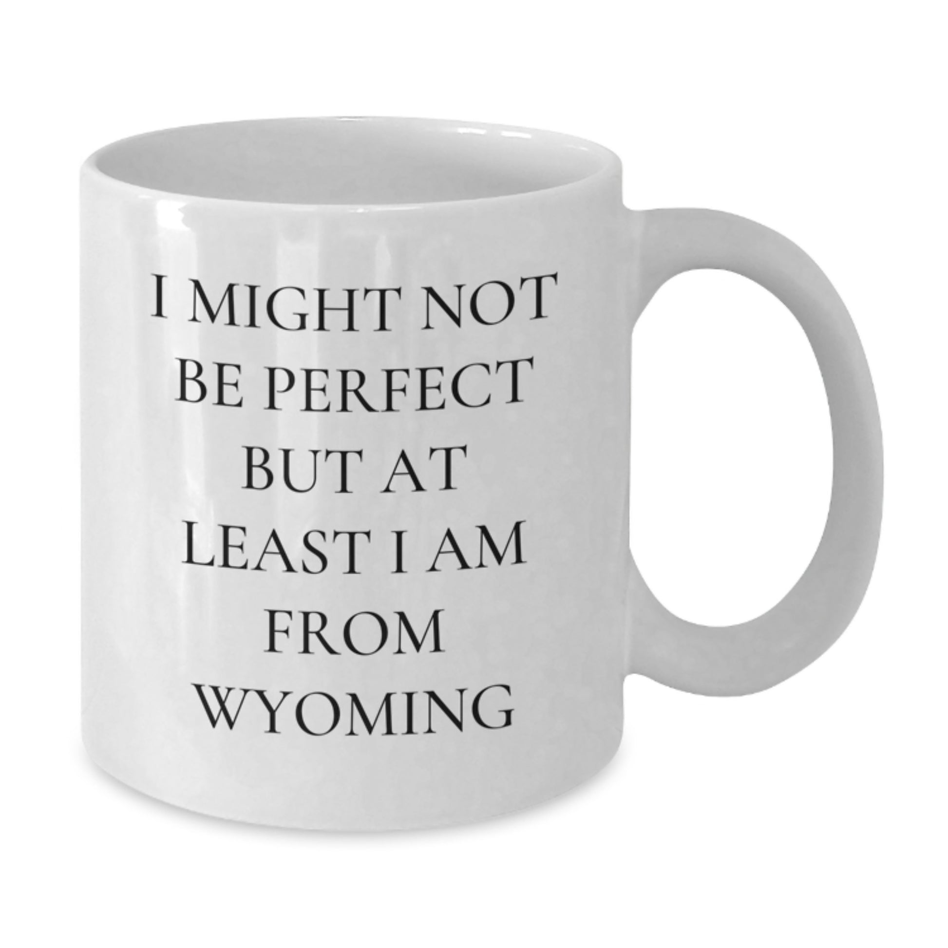 Wyoming Inspired Coffee Mugs, Funny Quote Gifts from Friends to Family for Christmas - Additional