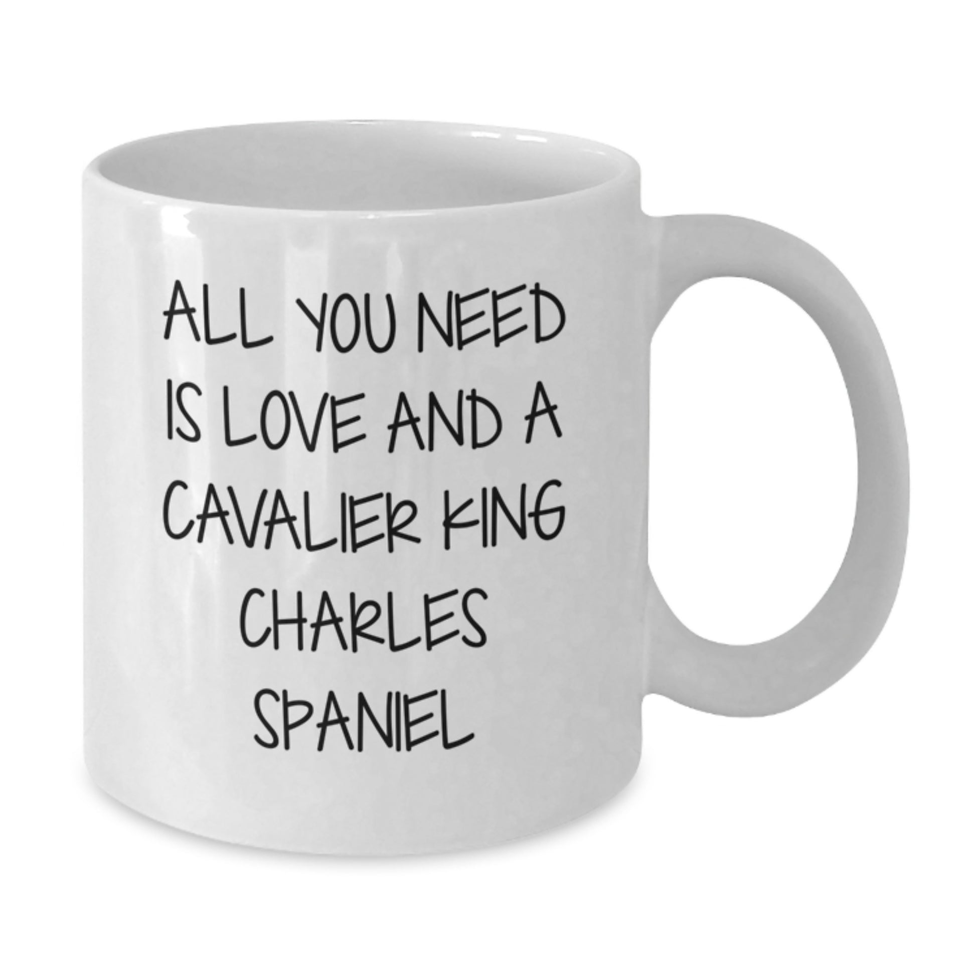 Cavalier King Charles Spaniel Dog Lover Gifts from Men to Friends, Funny White Coffee Mug for Christmas Unique Presents - Additional
