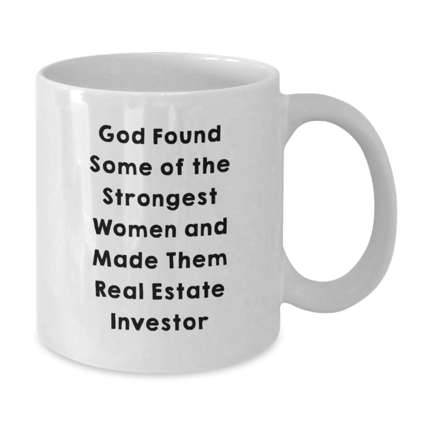 Funny Real Estate Investor Gifts from Women to Women, Unique White Coffee Mug, Christmas Unique Gifts for Real Estate Investor Women - Additional