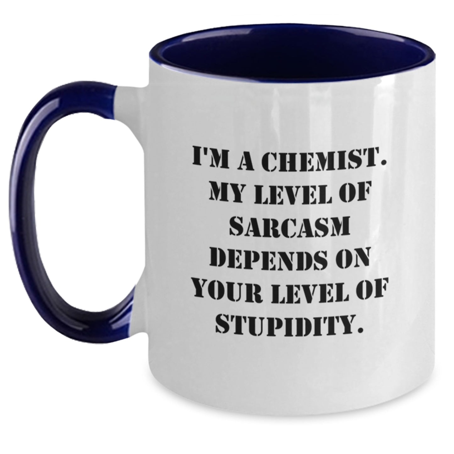 Chemist Gifts, I'm A Chemist Funny Two Tone Coffee Mug, Birthday Unique Gifts from Friends to Chemist - Main
