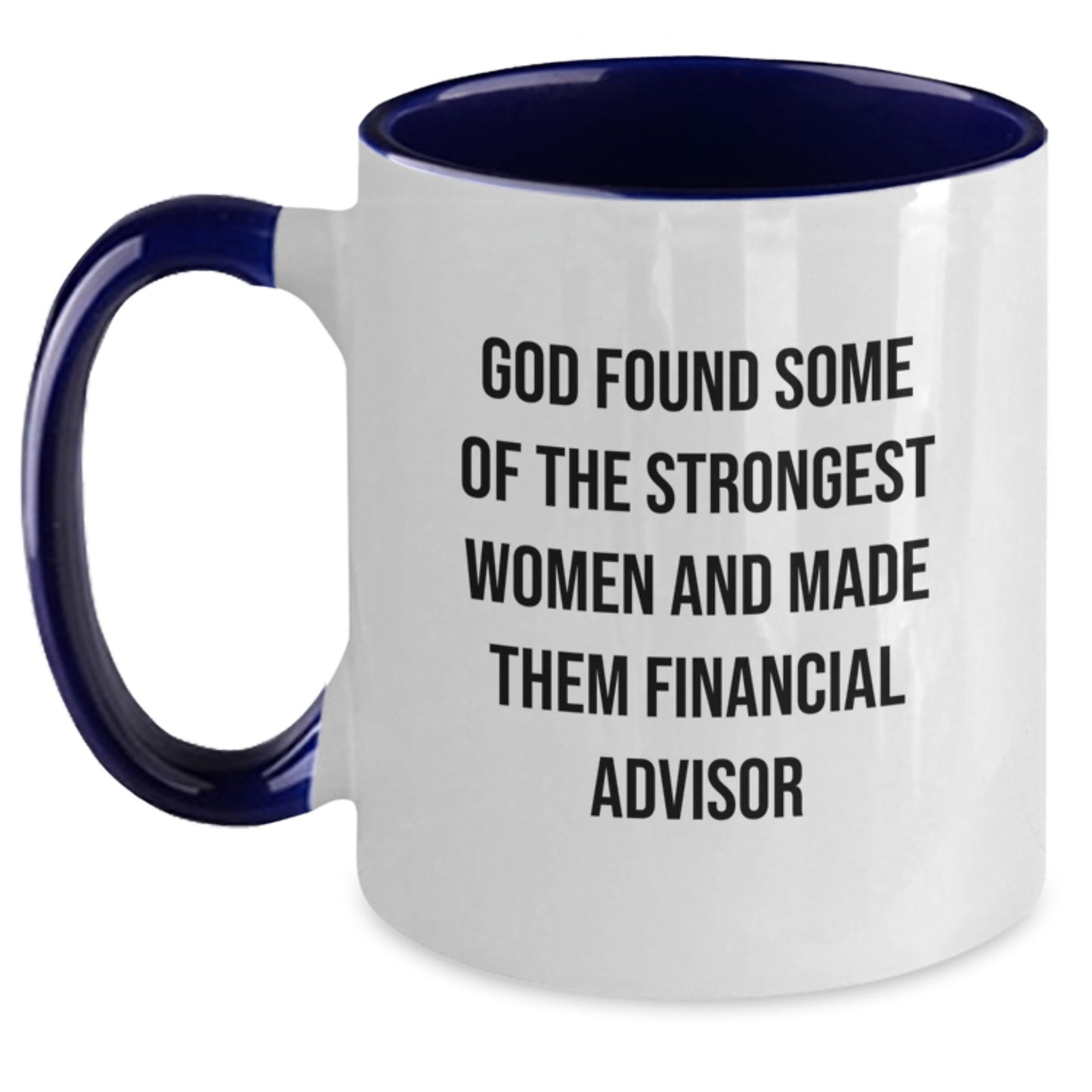 Funny Financial Advisor Gifts Two Tone Coffee Mugs for Coworkers - Gifts from Men for Christmas Unique Presents - Main