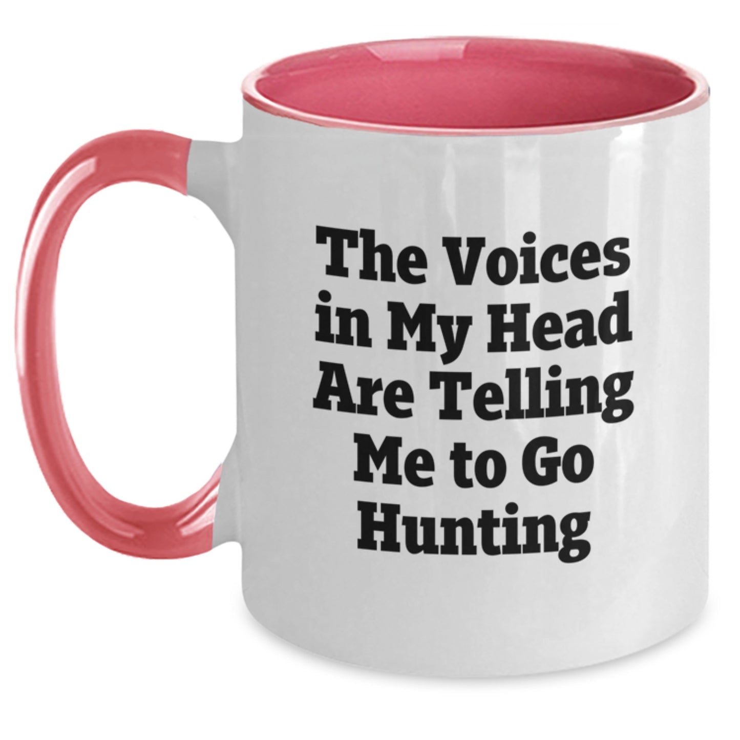 Funny Hunting Quote Gifts from Family to Hunting Men, Two Tone Coffee Mug for Hunting Buddies, Graduation Unique Gifts - Main