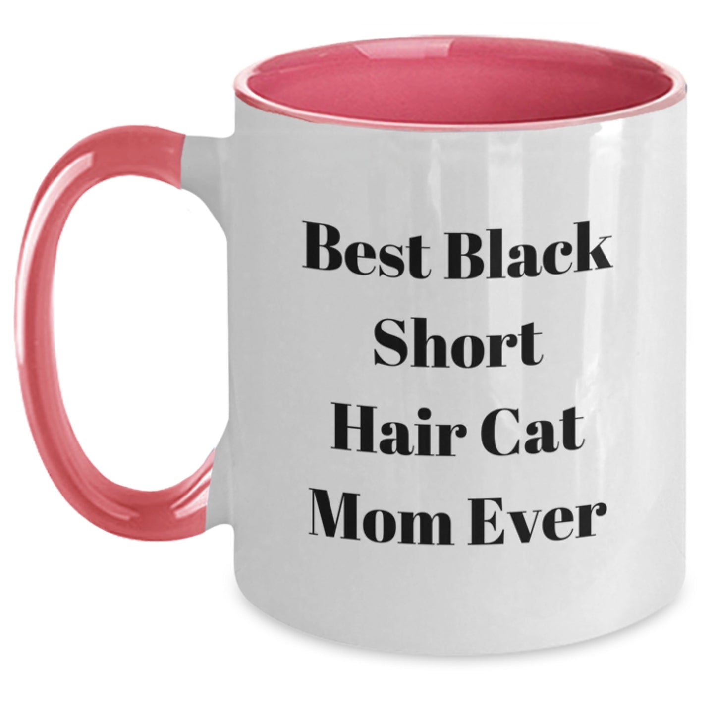 Funny Black Short Hair Cat Mom Gifts from Men to Friends for Birthday Unique Gifts - Main
