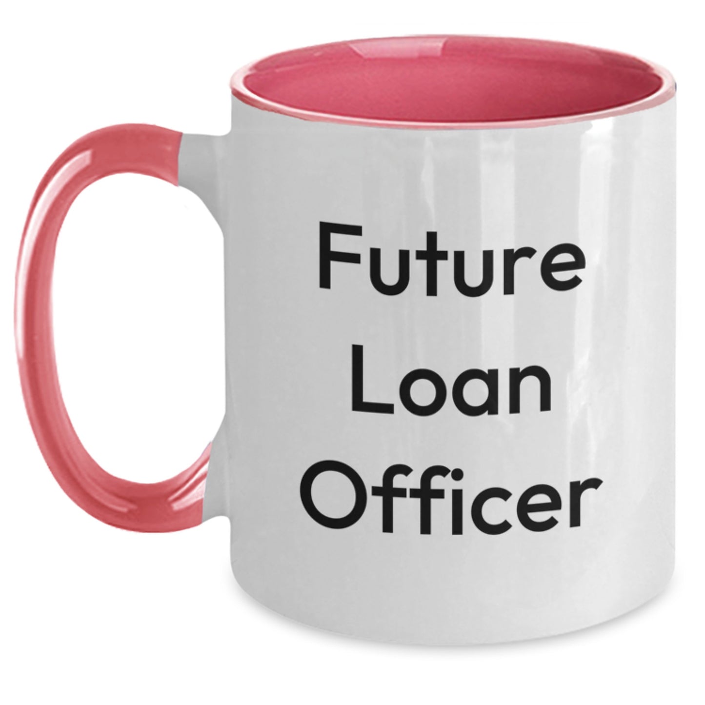 Funny Loan Officer Gifts for Men, Unique Two Tone Coffee Mugs with Inspirational Quote, Gifts from Friends to Family at Christmas - Main