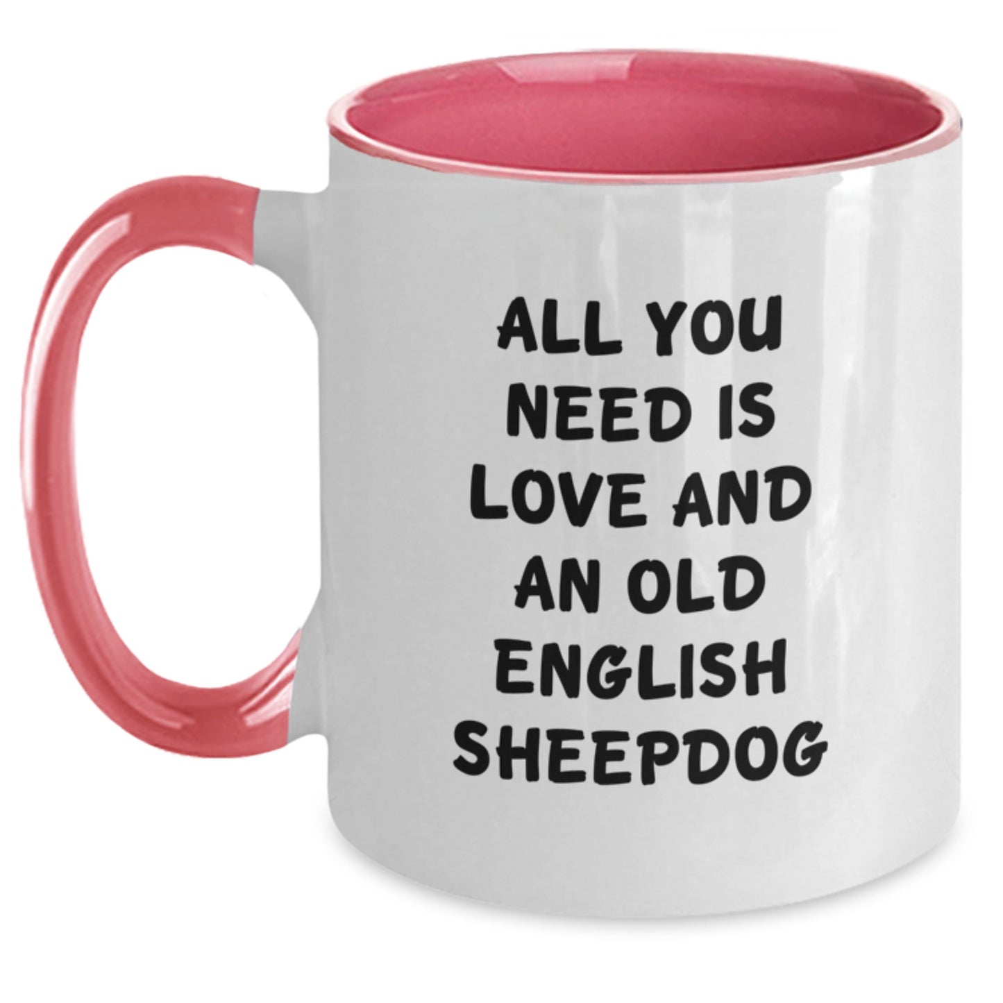 Funny Old English SheepDog Lovers Gifts from Friends Birthday Unique Old English SheepDog Gifts for Men Women Family Coworkers - Main