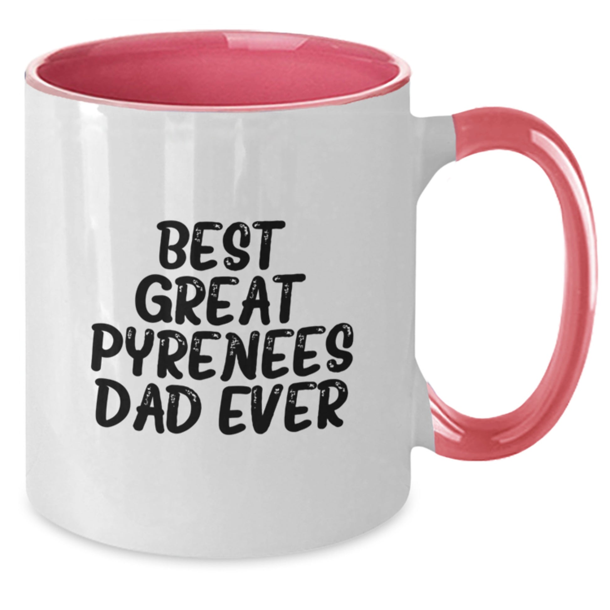 Great Pyrenees Dog Lovers Funny Quotes Gifts for Men from Family, Unique Graduation Presents, Two Tone Coffee Mug - Additional
