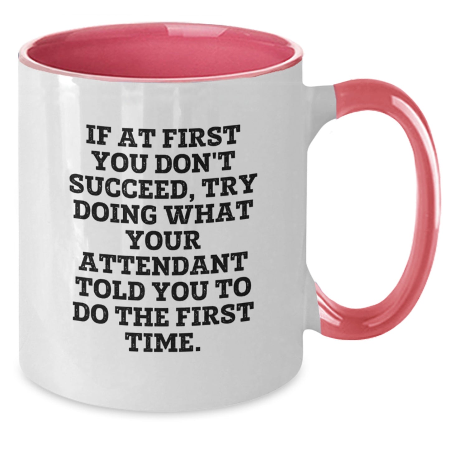 Funny Attendant Gifts from Men, Women, Friends, or Coworkers to Attendants, Funny Two Tone Coffee Mug for Attendant, Inspirational Quote on Christmas Unique Gifts - Additional