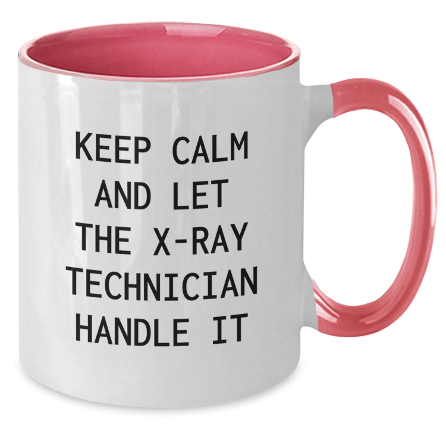 Funny X-Ray Technician Gifts for Men, Gift from Friends, Unique Christmas Unique Gifts for X-Ray Technician, Two Tone Coffee Mug - Additional