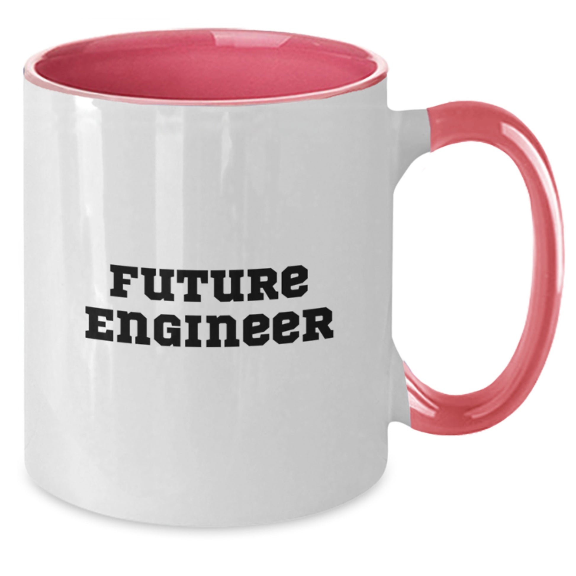 Funny Engineer Gifts for Men Two Tone Coffee Mugs from Friends - Future Engineer Mug - Additional
