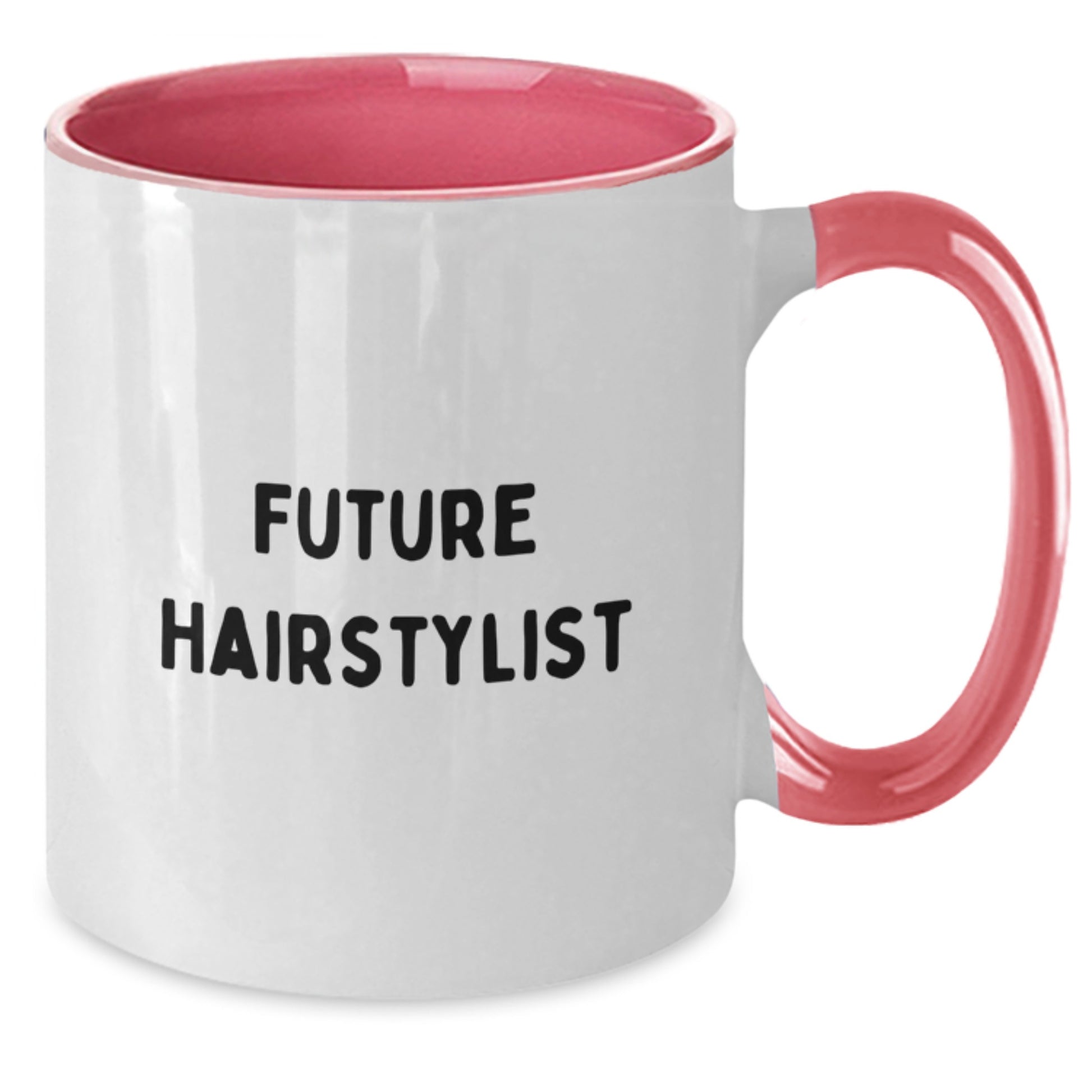 Funny Hairstylist Gifts from Friends for Future Hairstylist, Two Tone Coffee Mug, Birthday Unique Gifts - Additional