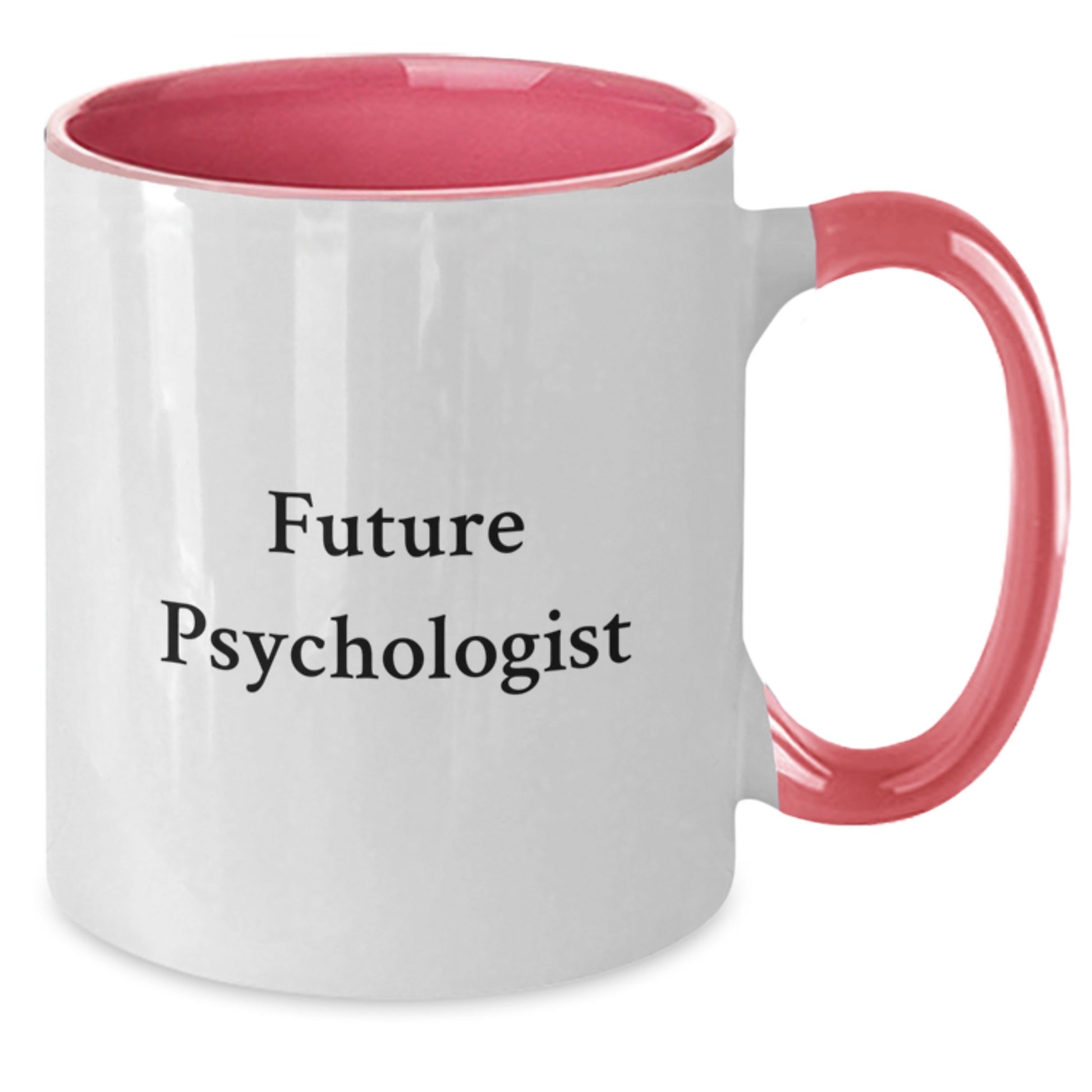 Funny Psychologist Gifts from Friends for Women - Future Psychologist Quote, Two Tone Coffee Mug, Christmas Unique Gifts, Black and White - Additional