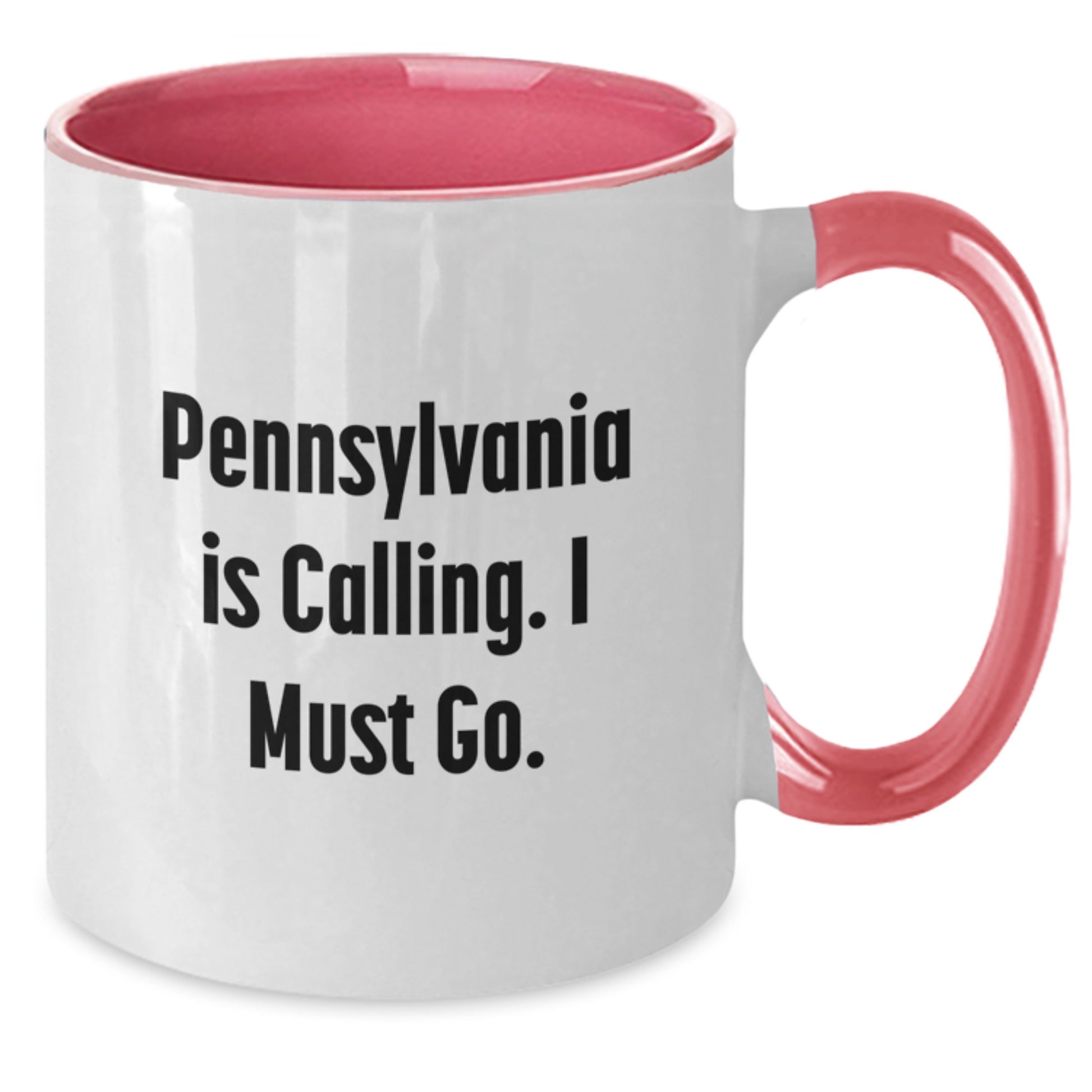 Unique Gifts from Friends and Family for Pennsylvania Lovers - Two Tone Coffee Mug, Funny Quote, Christmas Unique Gifts - Additional