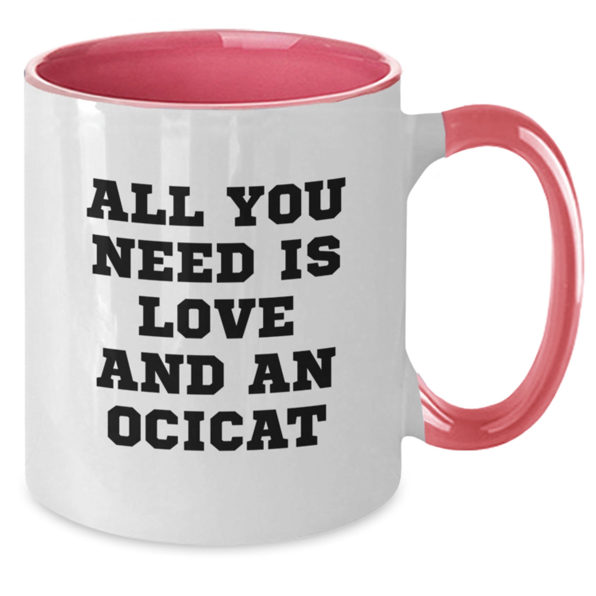 Ocicat Two Tone Coffee Mugs Funny Quote Gifts from Friends for Christmas Morning - Additional