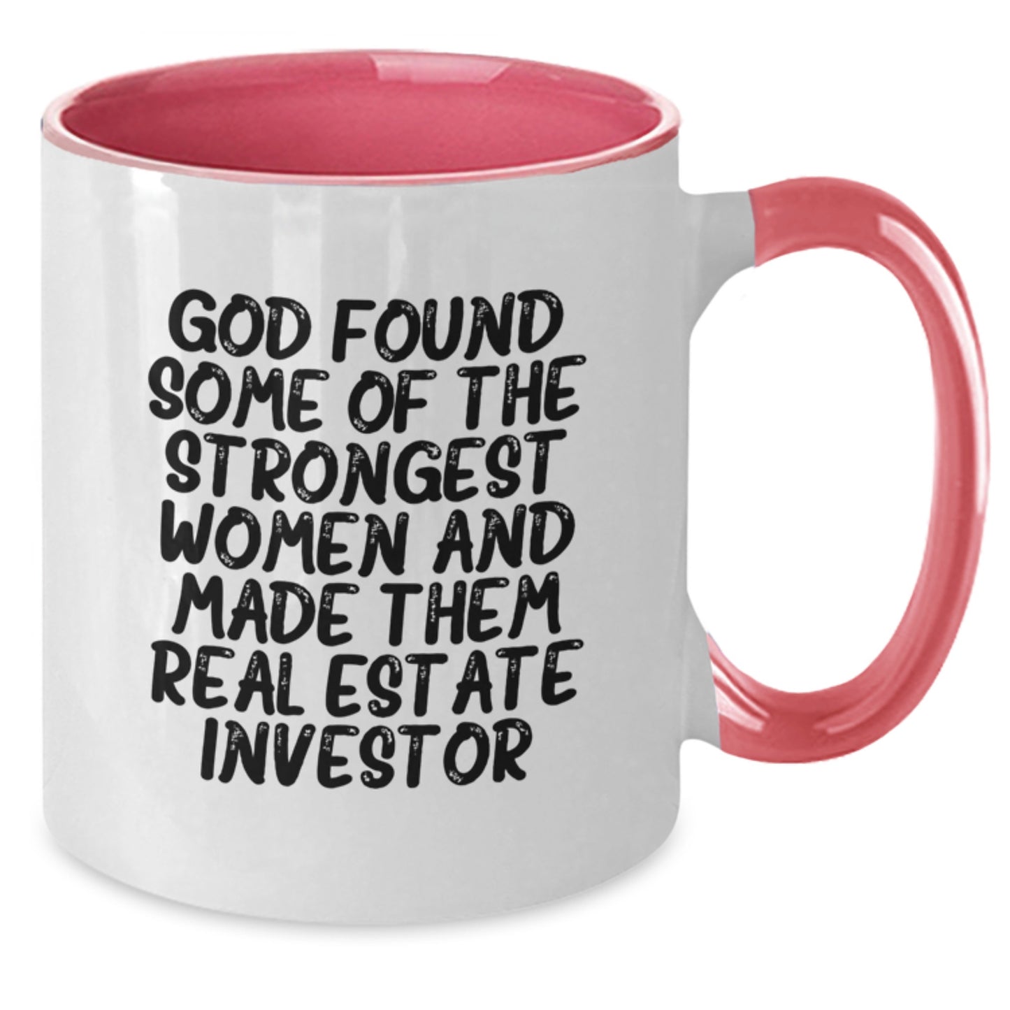 Funny Real Estate Investor Gifts for Women - Inspirational Mug, Two Tone Coffee Mug with Quote - Gifts from Friends, Family to Real Estate Investor, Women, Christmas Unique Gifts - Additional