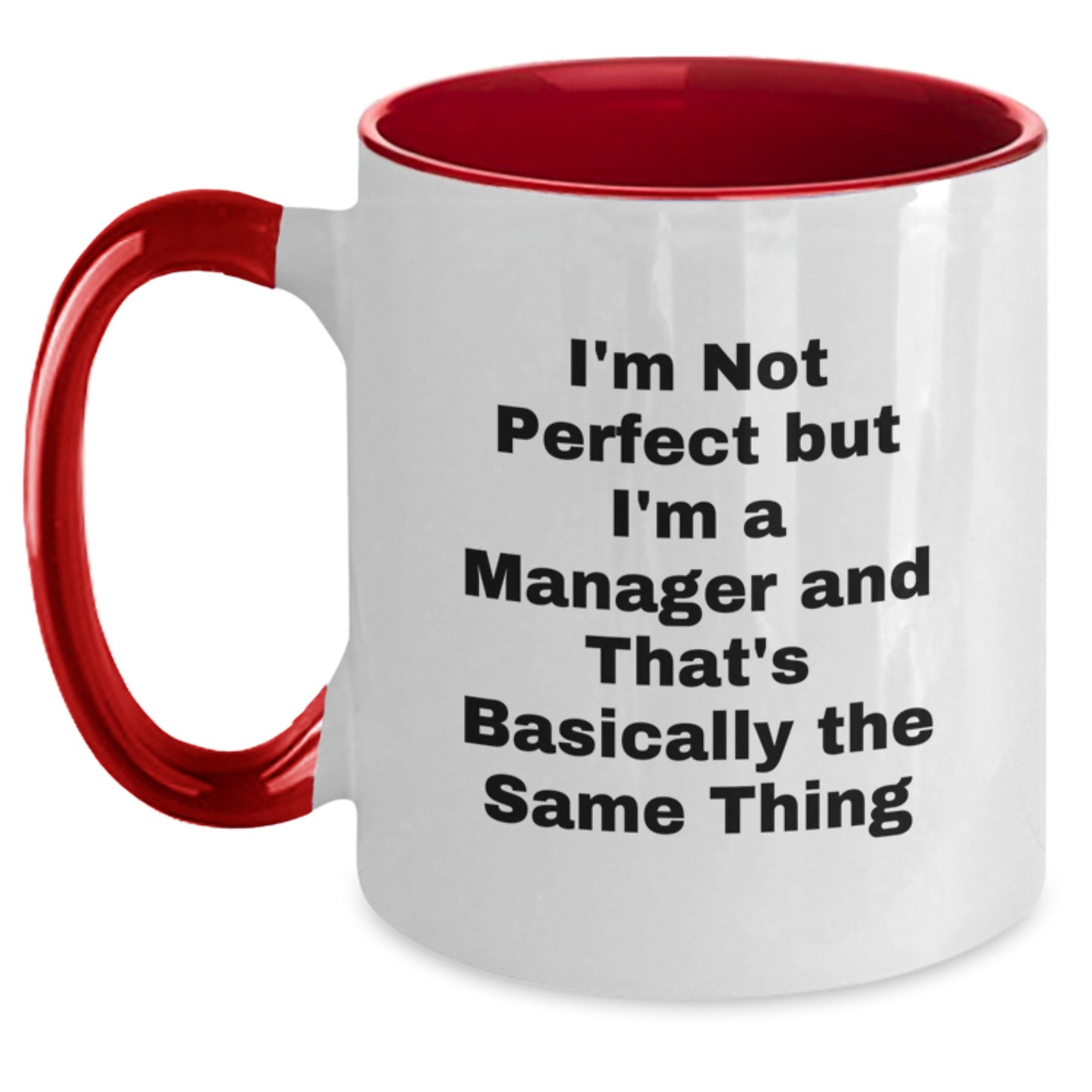 Funny Two Tone Coffee Mug Gifts from Men to Boss, Perfect for Manager Appreciation Christmas Unique Gifts - Main