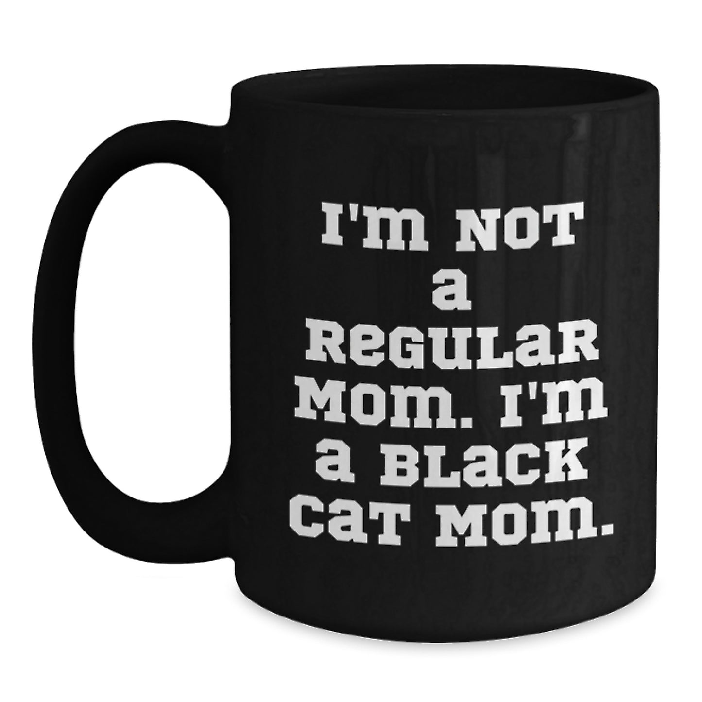 Funny Black Cat Mom Gifts from Friends for Black Cat Lover's Birthday Unique Mugs - Main