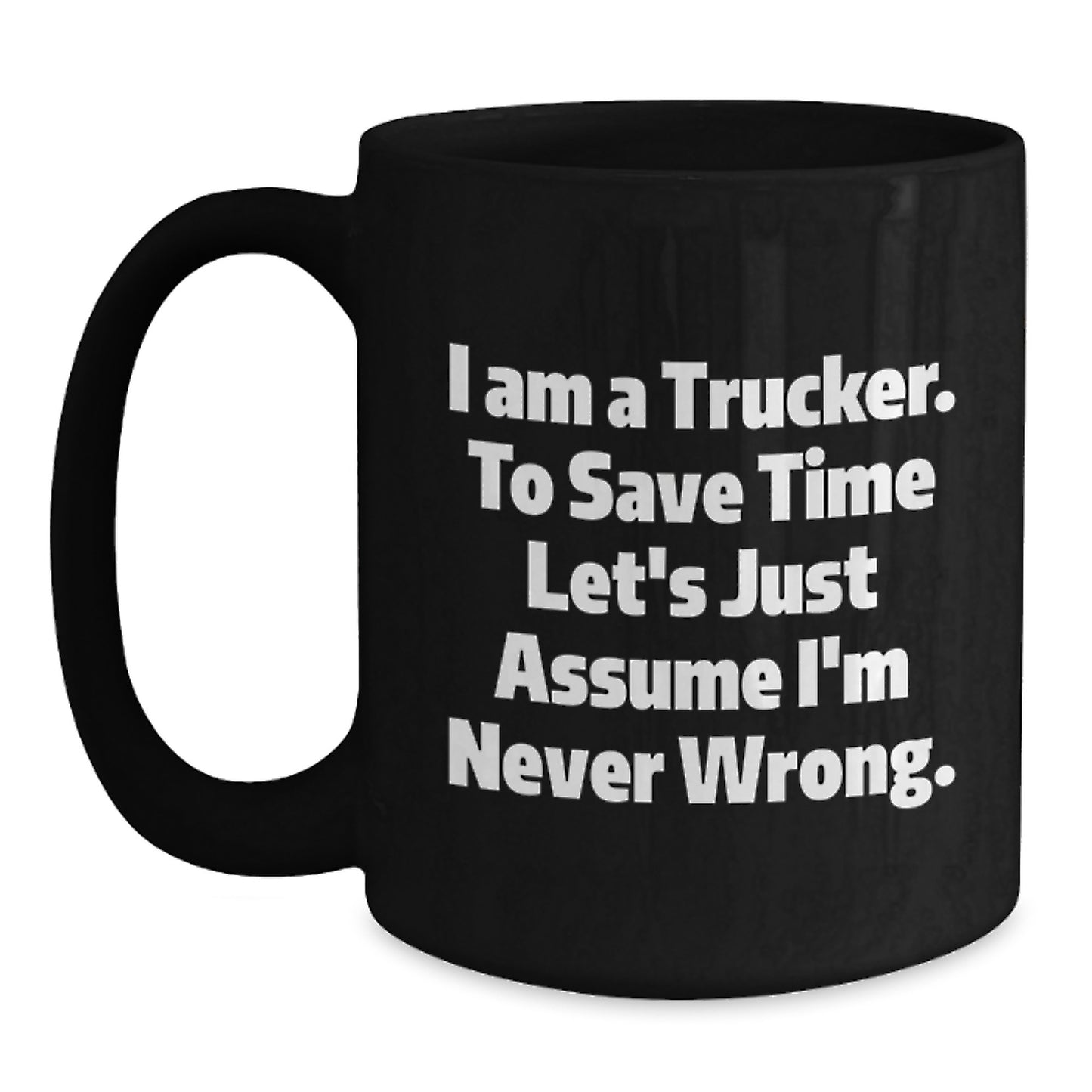 Funny Trucker Gifts from Friends Christmas Unique Mugs for Trucker Men - Main