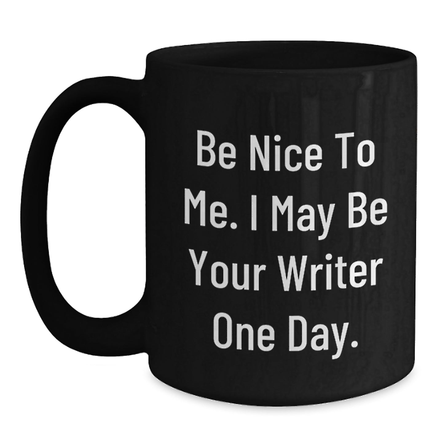 Funny Writer Gifts for Him or Her from Friends, Christmas Unique Mugs for Coffee Lovers with Inspirational Quote - Main