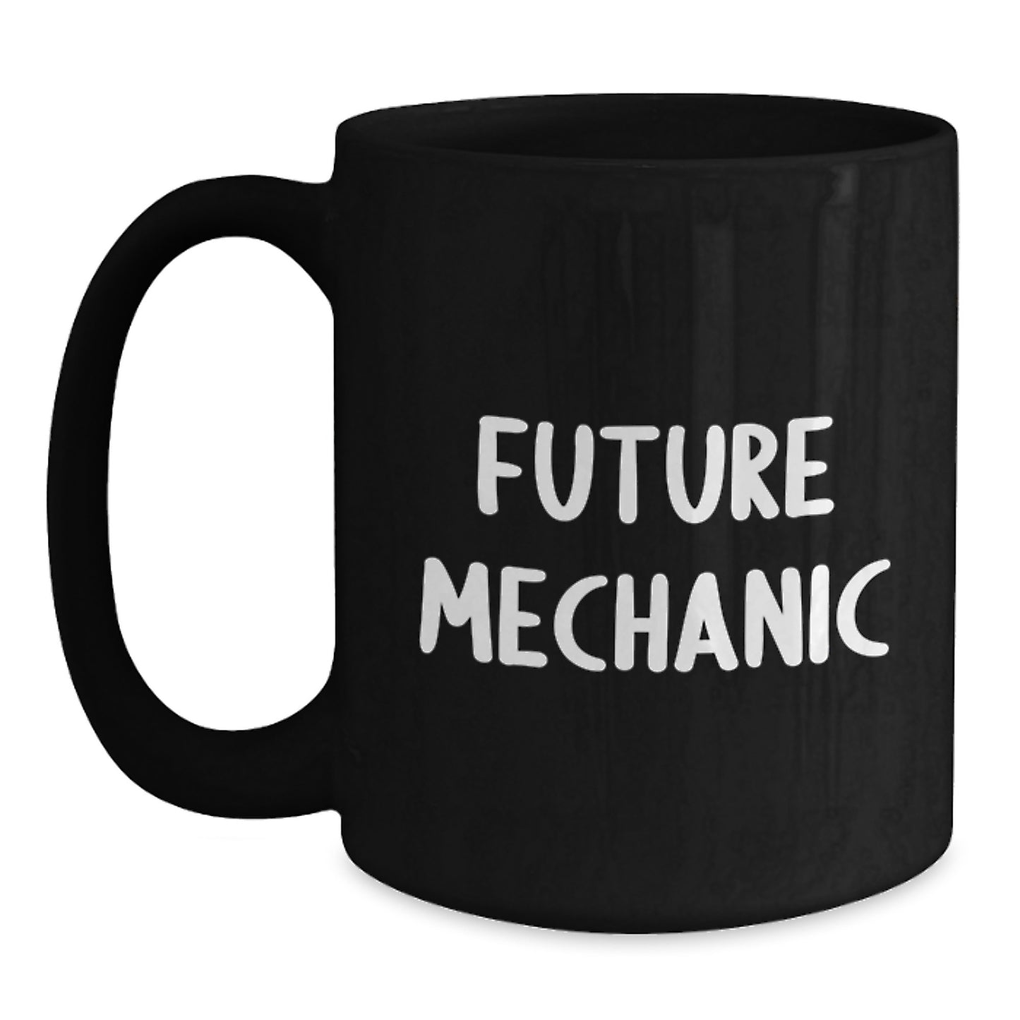 Funny Mechanic Gifts from Friends, Unique Black Coffee Mugs for Men, Future Mechanic, Christmas Unique Gifts for Coworkers - Main