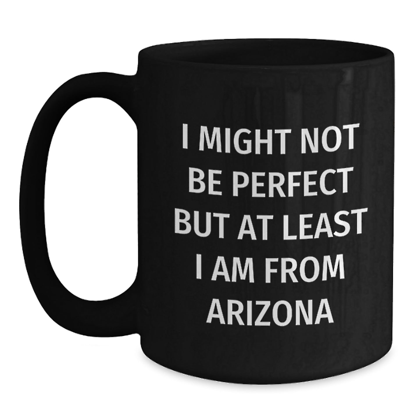 Funny Arizona Inspirational Coffee Mugs Gifts for Women from Friends, Arizona Christmas Unique Gifts for Men, Funny Quote Black Coffee Mug - Main