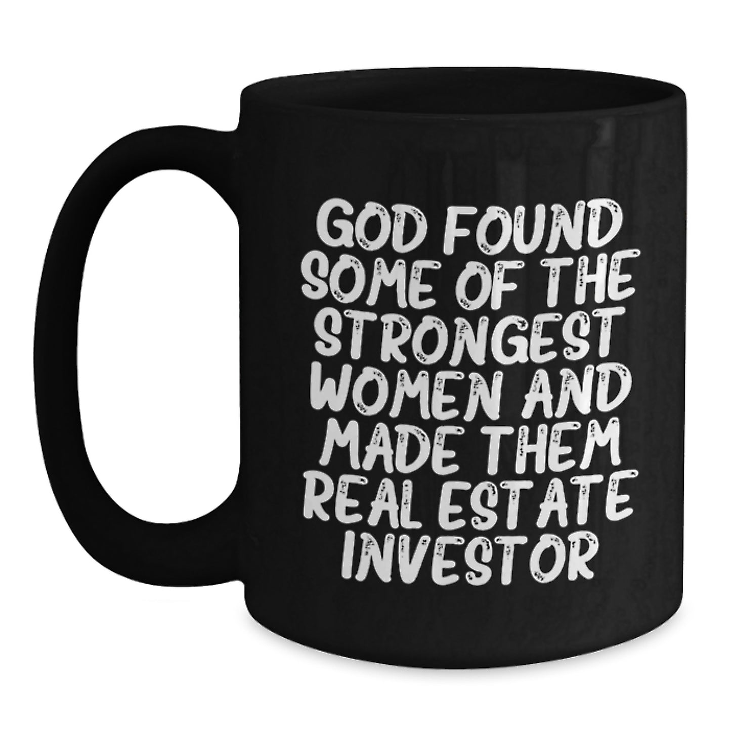 Funny Real Estate Investor Gifts Ideas Christmas Unique Mugs, Inspirational Quote for Her, Gifts from Women to Real Estate Investor Friends - Main