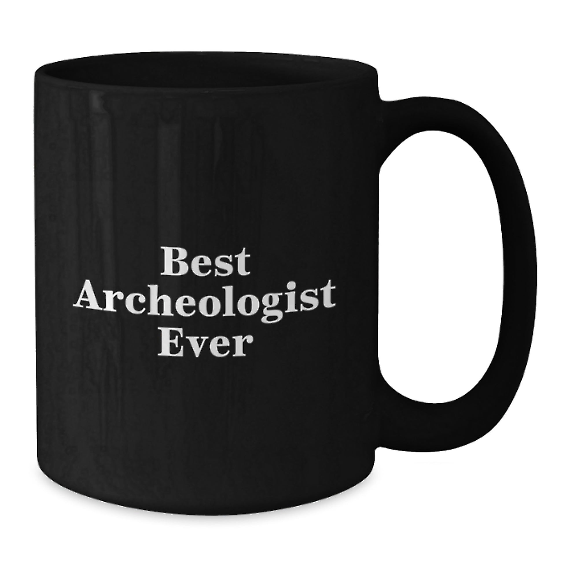 Funny Archeologist Gifts for Christmas, Best Archeologist Ever Mug for Coffee Lovers, Black Ceramic Mug for Men, Women, Friends, Family - Additional