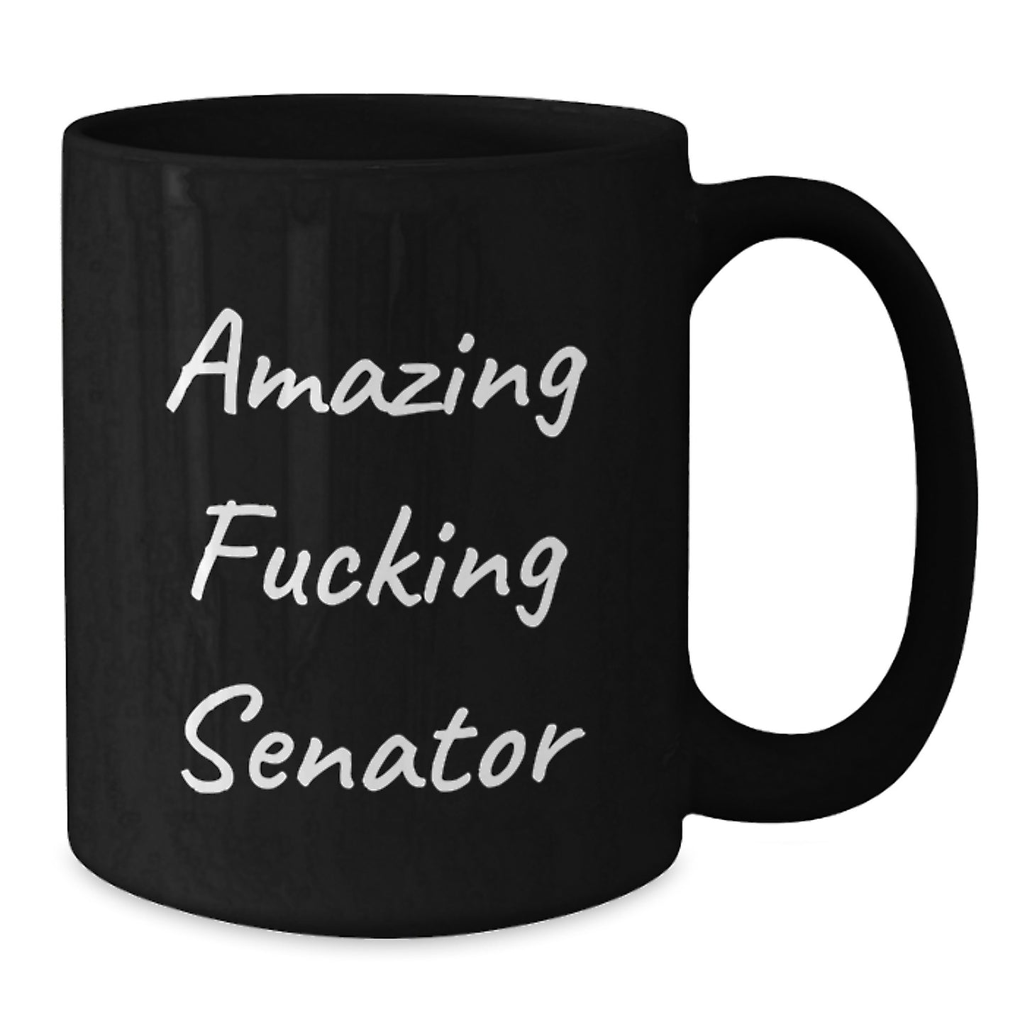 Funny Senator Quotes Black Coffee Mugs Gifts for Senator Friends Family Christmas - Additional