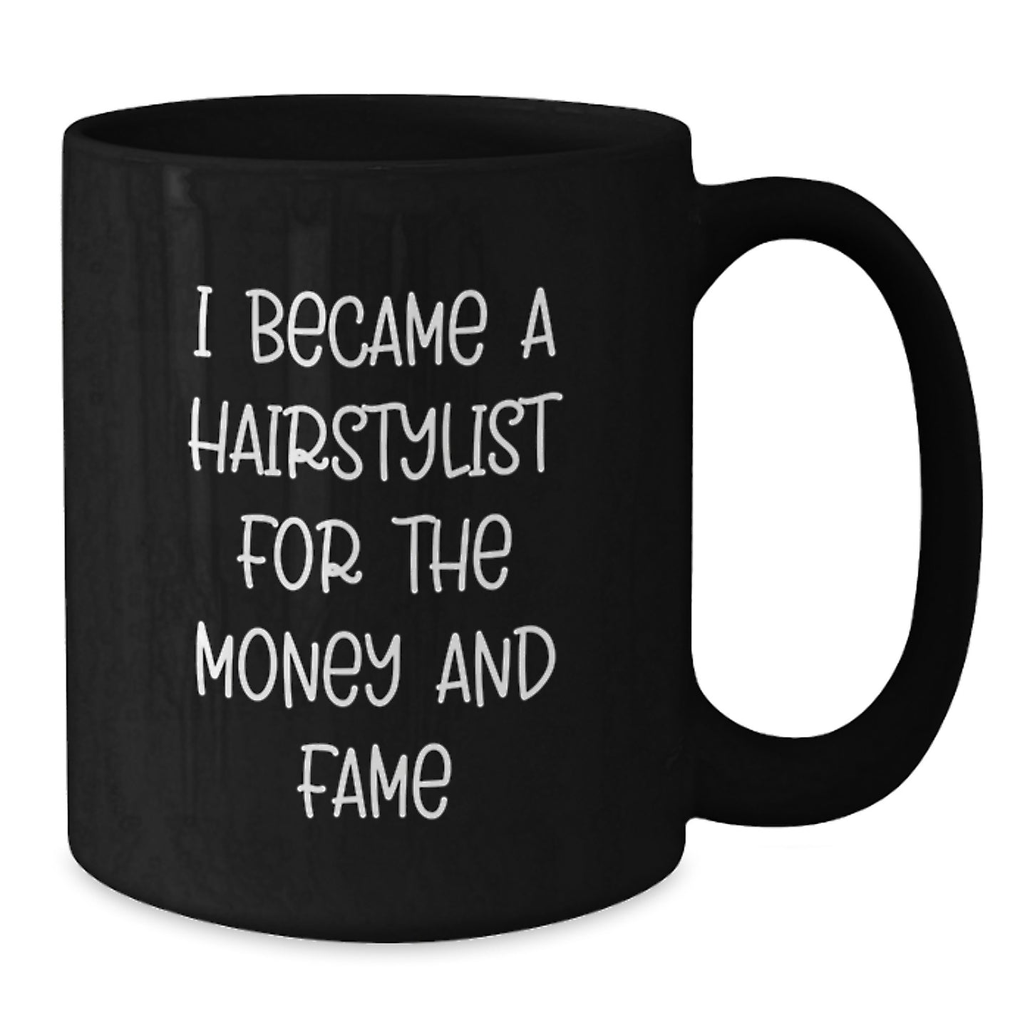 Funny Hairstylist Gifts from Men - Unique Christmas Memorable Presents for Hairstylists Friends and Family - Funny Quote Black Coffee Mug - Additional