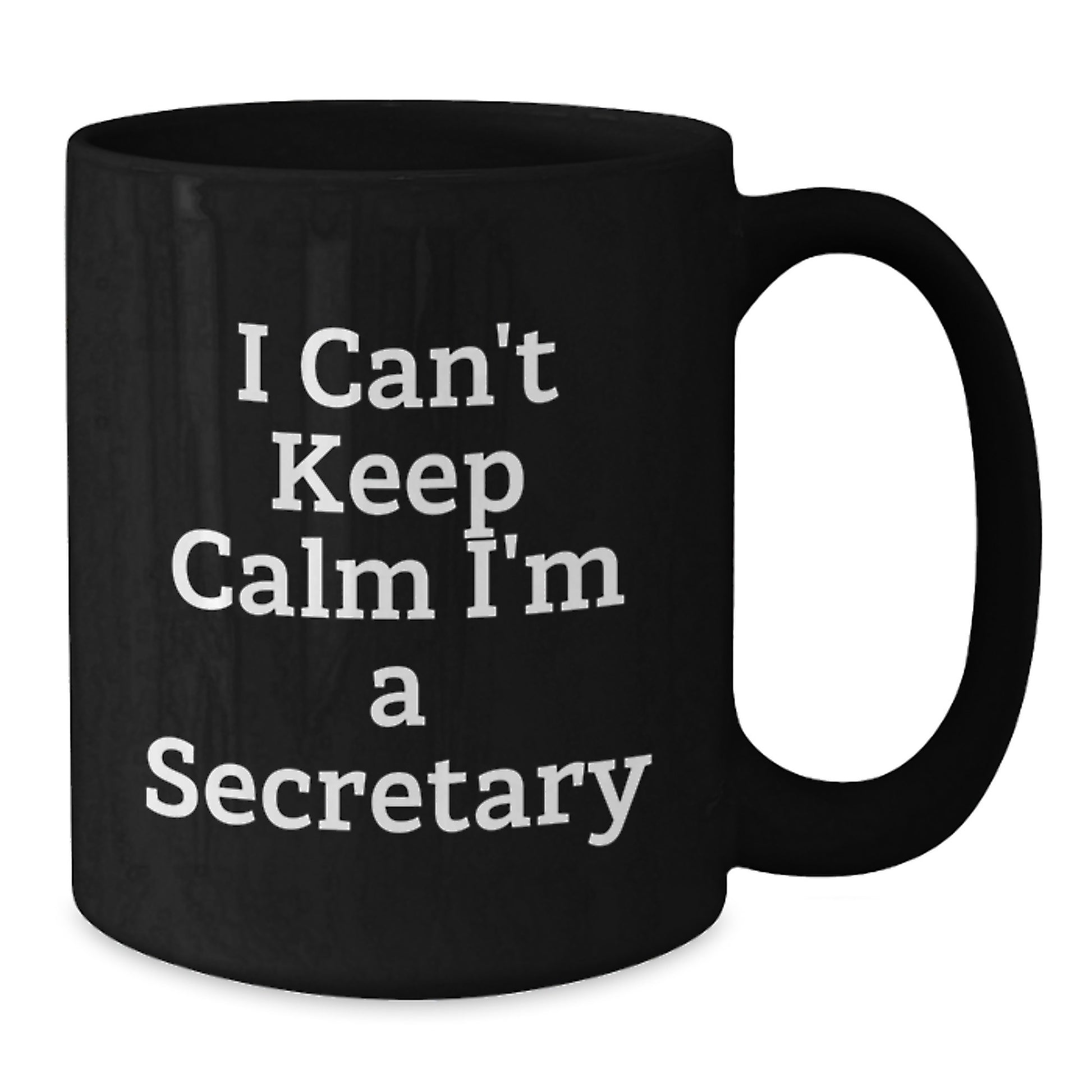 Funny Secretary Gifts, I'm A Secretary Black Coffee Mug, Christmas Unique Gifts - Additional