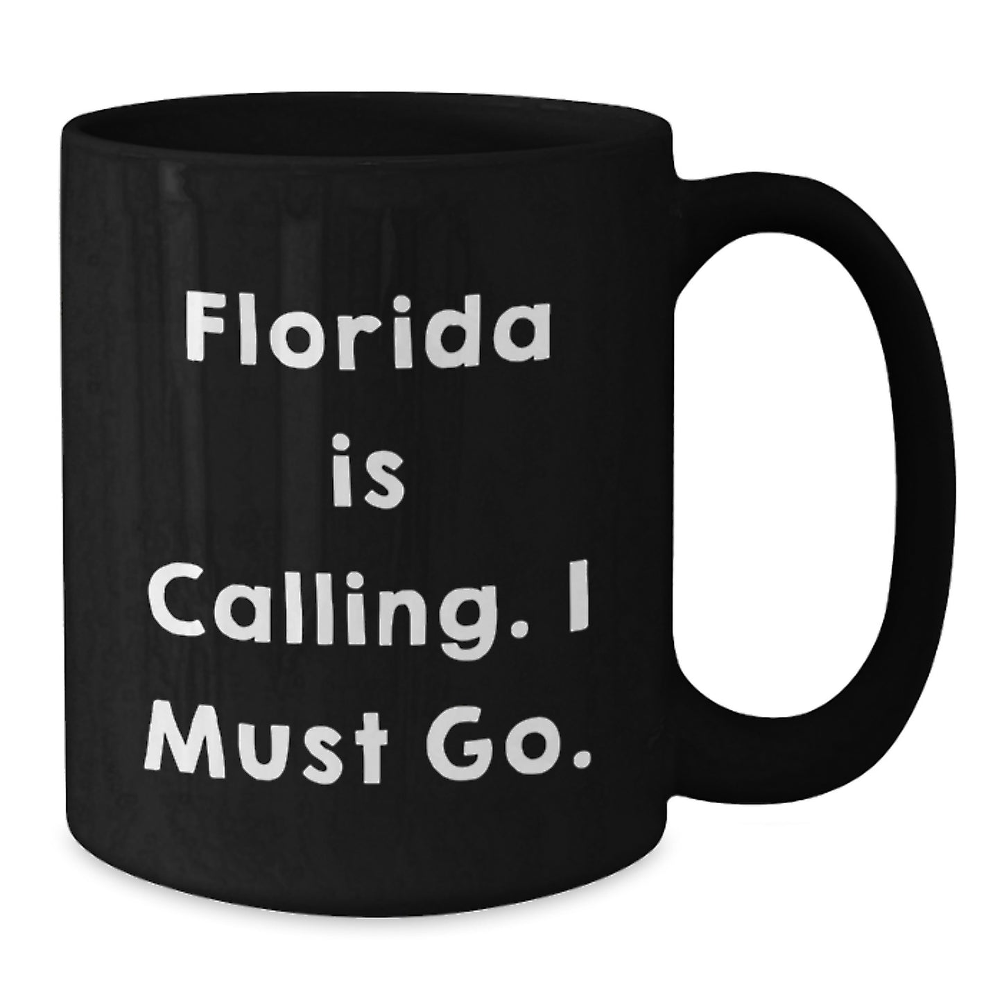 Florida Gifts from Friends, Black Coffee Mugs with Funny Quote for Holiday Season, Gifts for Men Women Coworkers Family - Additional