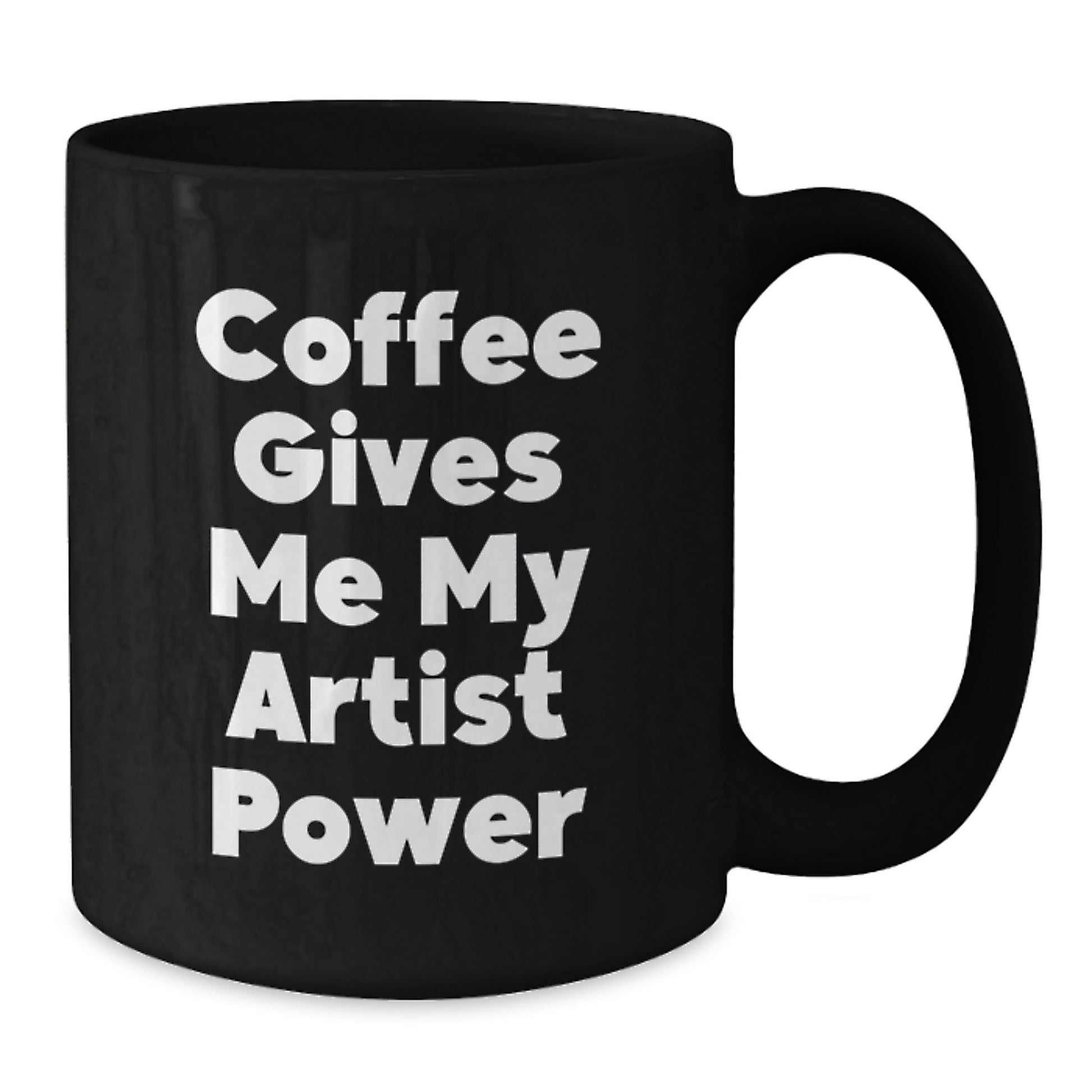 Artist Black Coffee Mug Funny Quote Christmas Unique Gifts from Friends for Artist - Additional