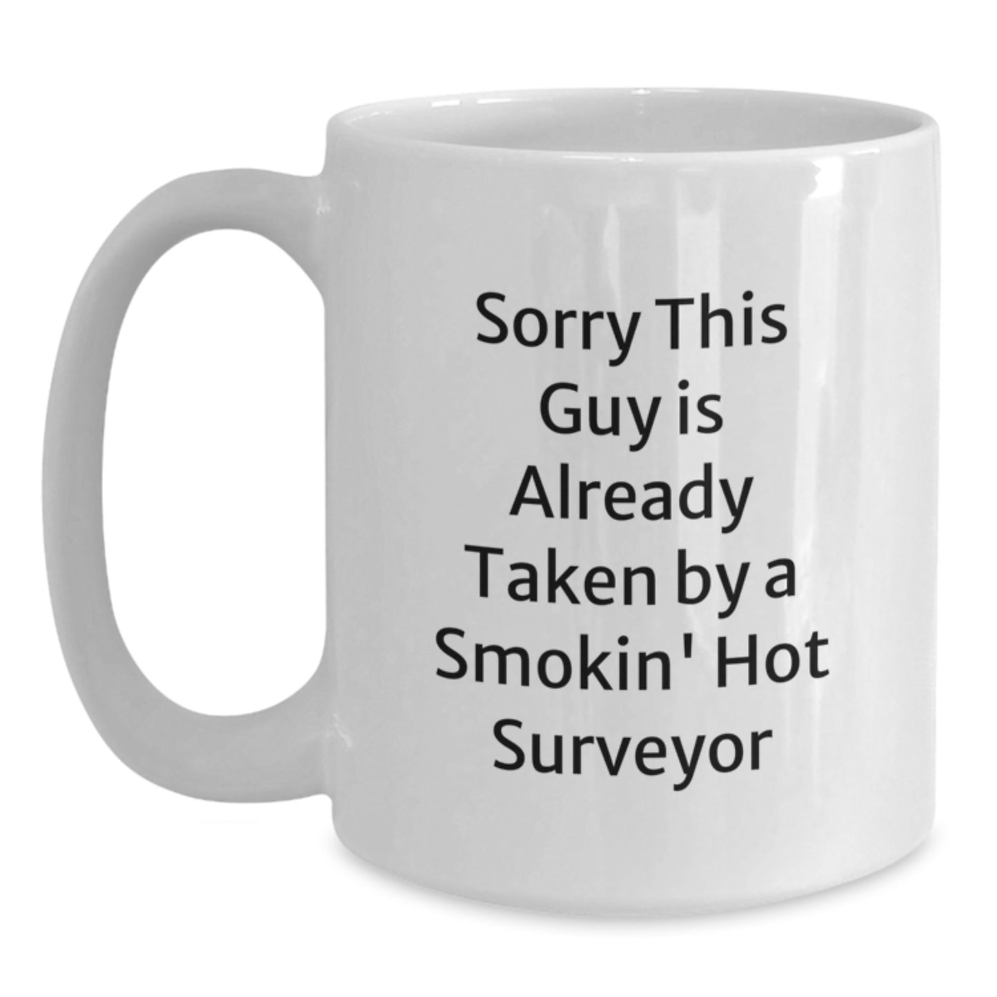 Funny Surveyor White Coffee Mugs Gifts from Men for Surveyors Christmas Unique Gifts - Main